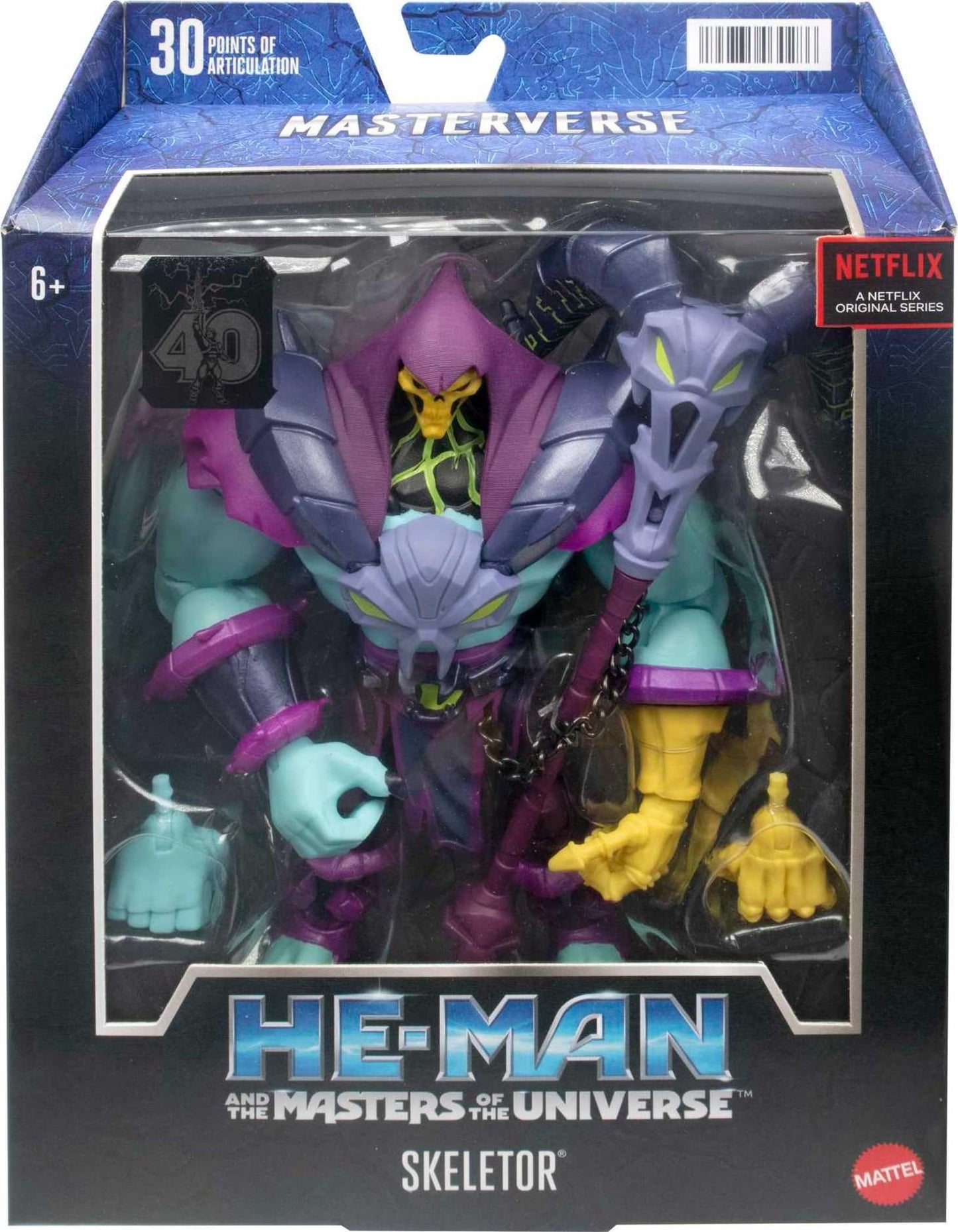 Masters of the Universe Masterverse Skeletor – 7-Inch Poseable Figure for MOTU Fans