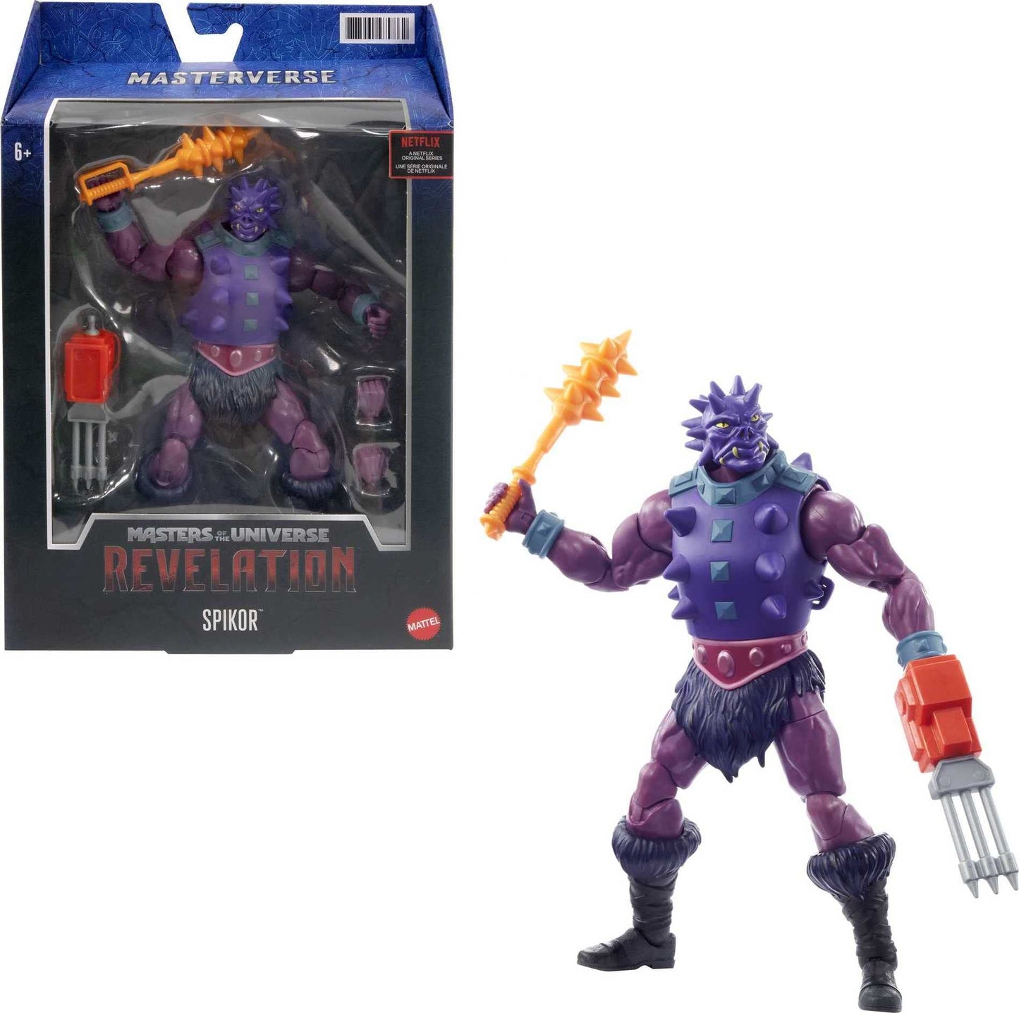 Masters of the Universe Masterverse Spikor 7-In Battle Figure – Revelation MOTU
