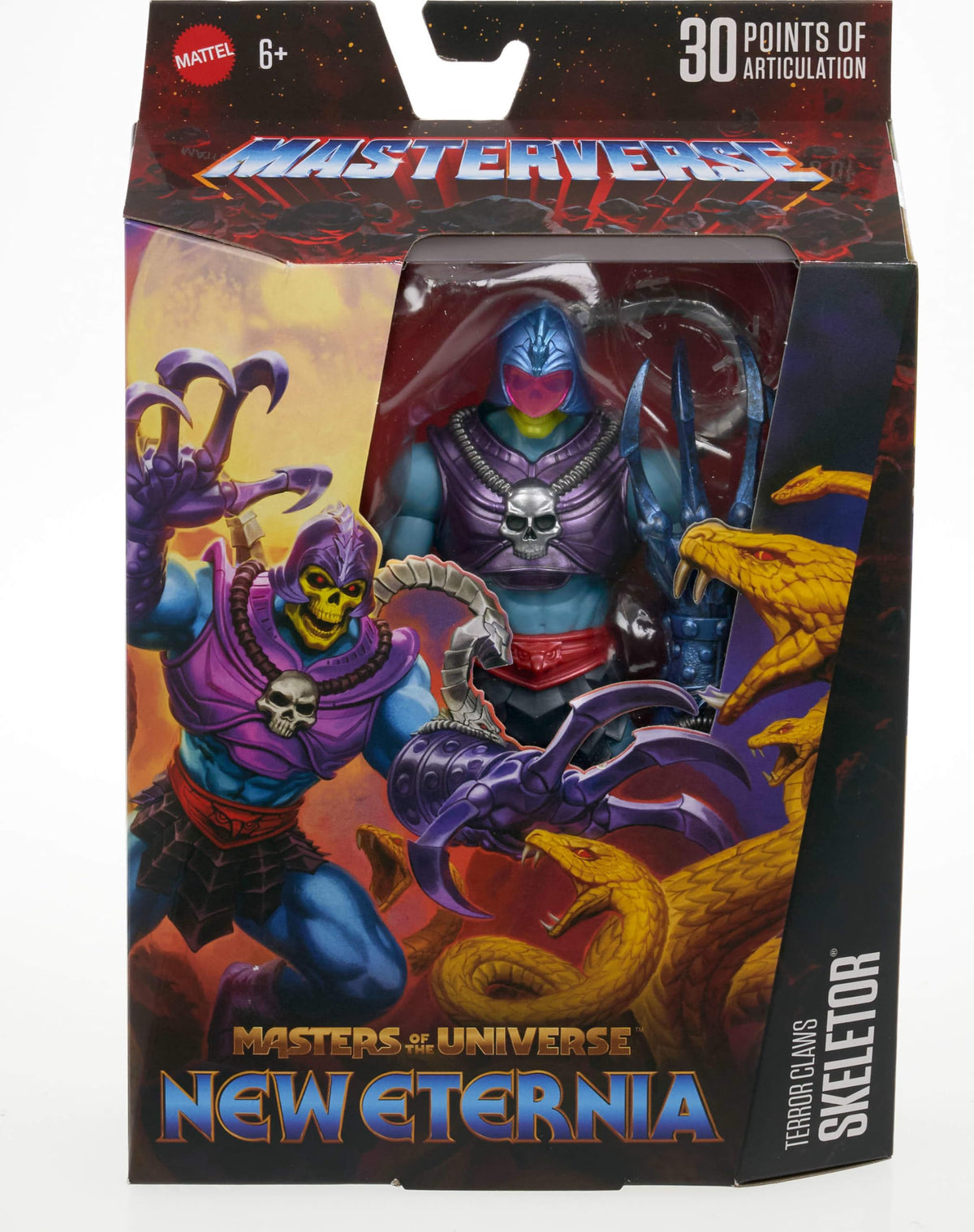 Masters of the Universe Masterverse Terror Claws Skeletor – 7-Inch Deluxe Action Figure, 30 Articulations