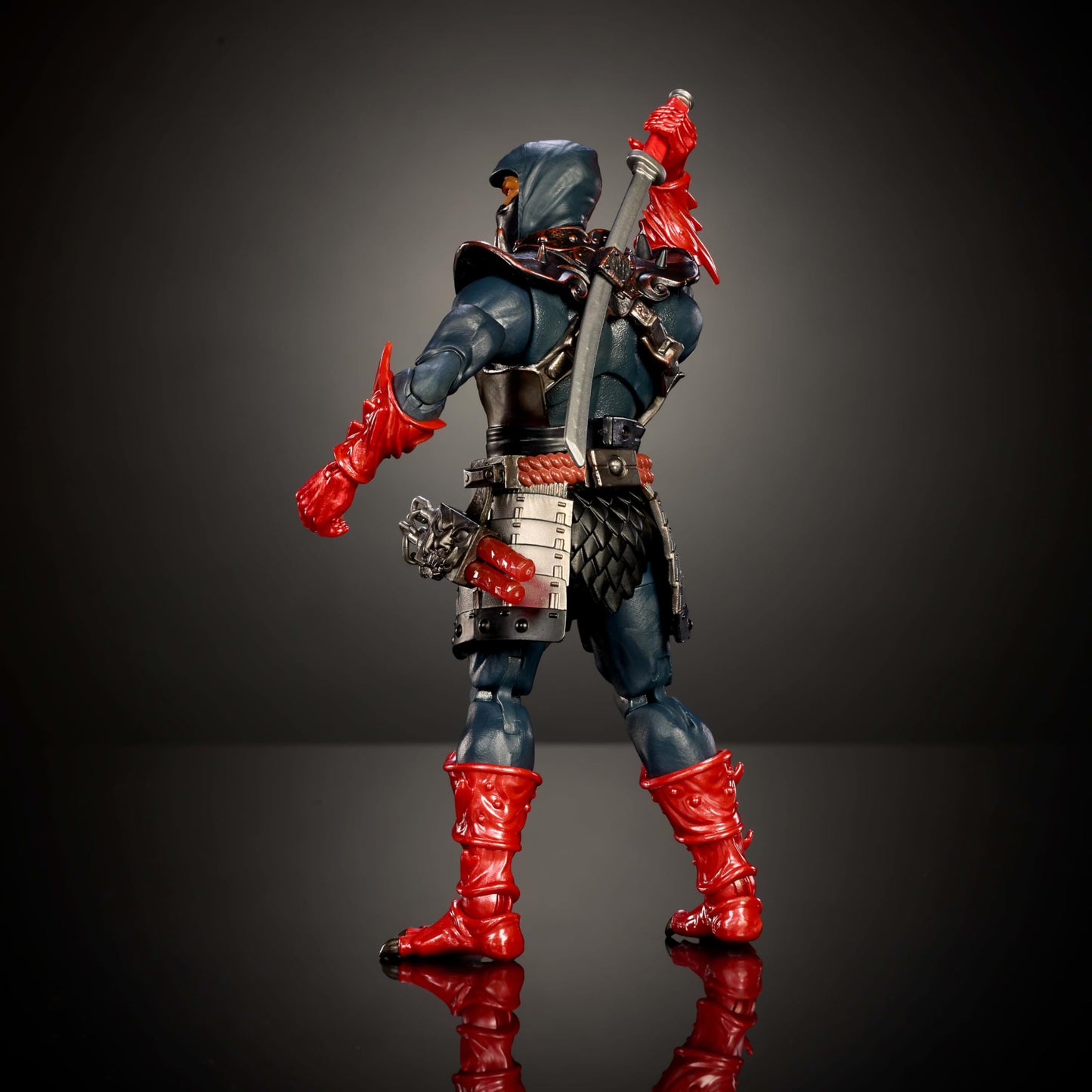Masters of the Universe Ninjor Masterverse Figure – 7-Inch, 30 Points of Articulation, Armor & Weapons
