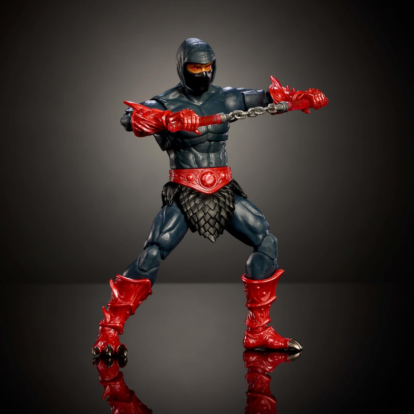 Masters of the Universe Ninjor Masterverse Figure – 7-Inch, 30 Points of Articulation, Armor & Weapons