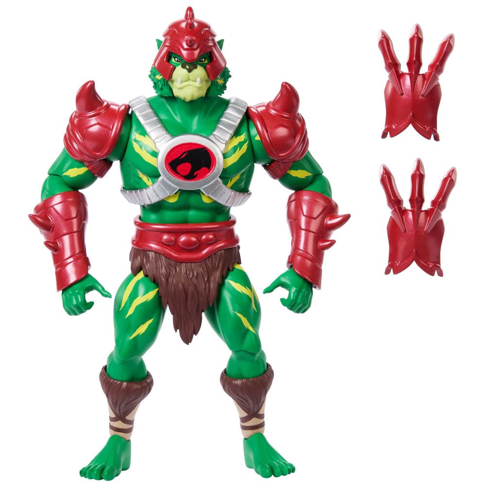 Masters of the Universe Origins x ThunderCats Battle Cat-Man Action Figure – 5.5-Inch