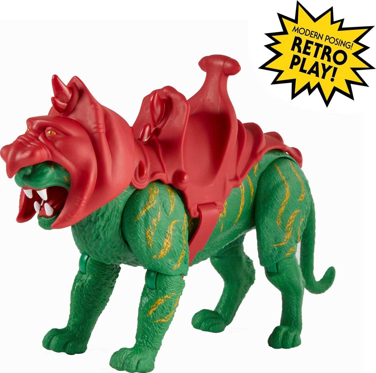 Masters of the Universe Origins Battle Cat 6.75-in Action Figure – He-Man's Loyal Eternian Tiger for MOTU Storytelling Play & Display