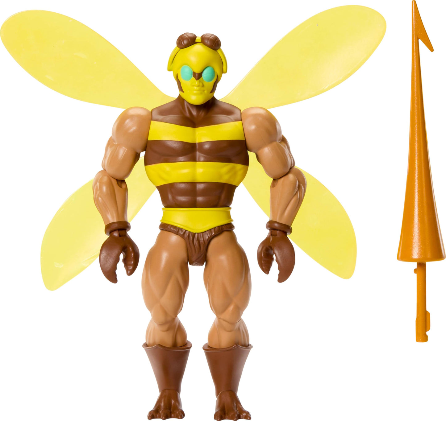 Masters of the Universe Origins Buzz-Off Action Figure – 5.5-Inch Winged Bee Leader with Javelin