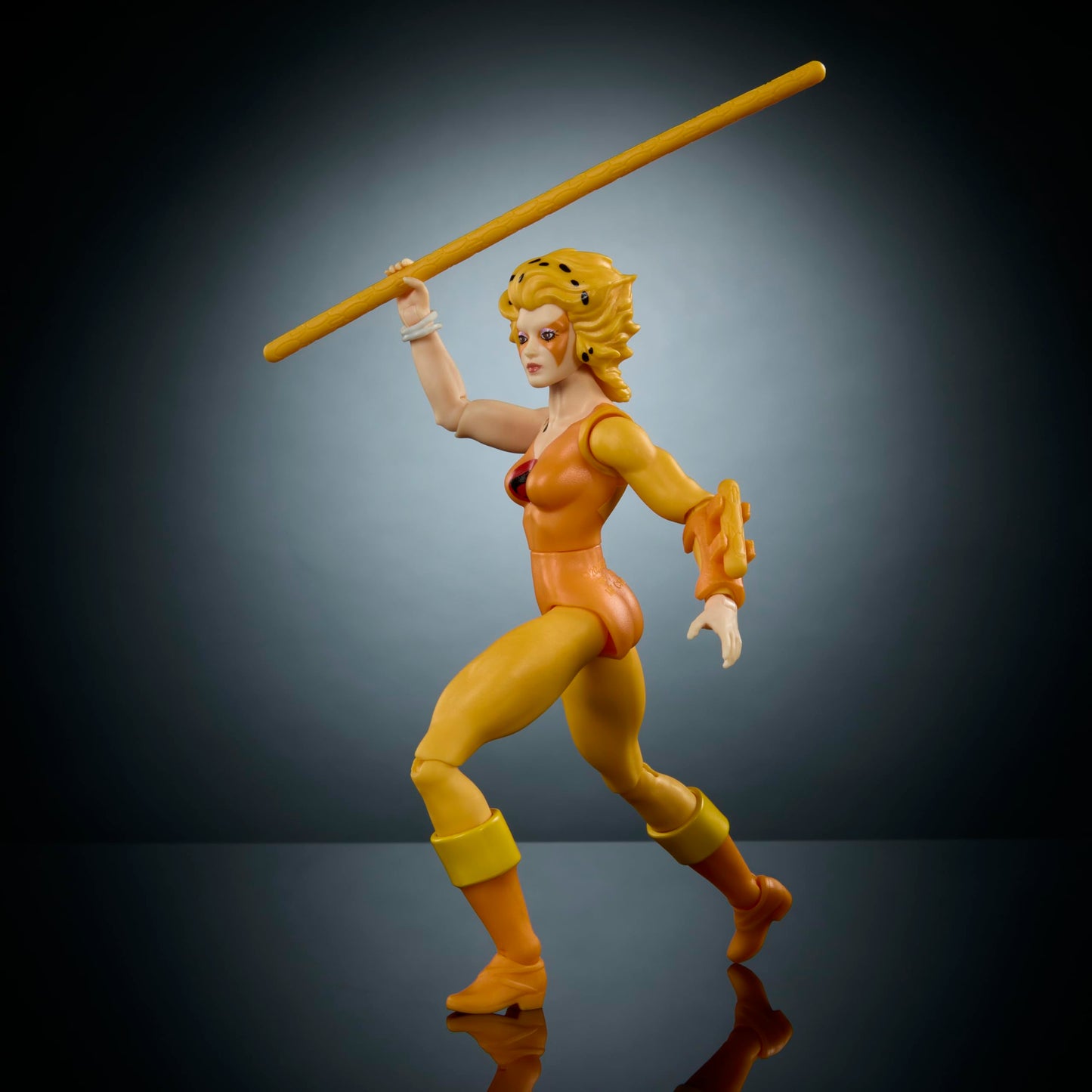 Masters of the Universe Origins & ThunderCats Cheetara Action Figure – 5.5-Inch, Removable Armor, Mini Comic
