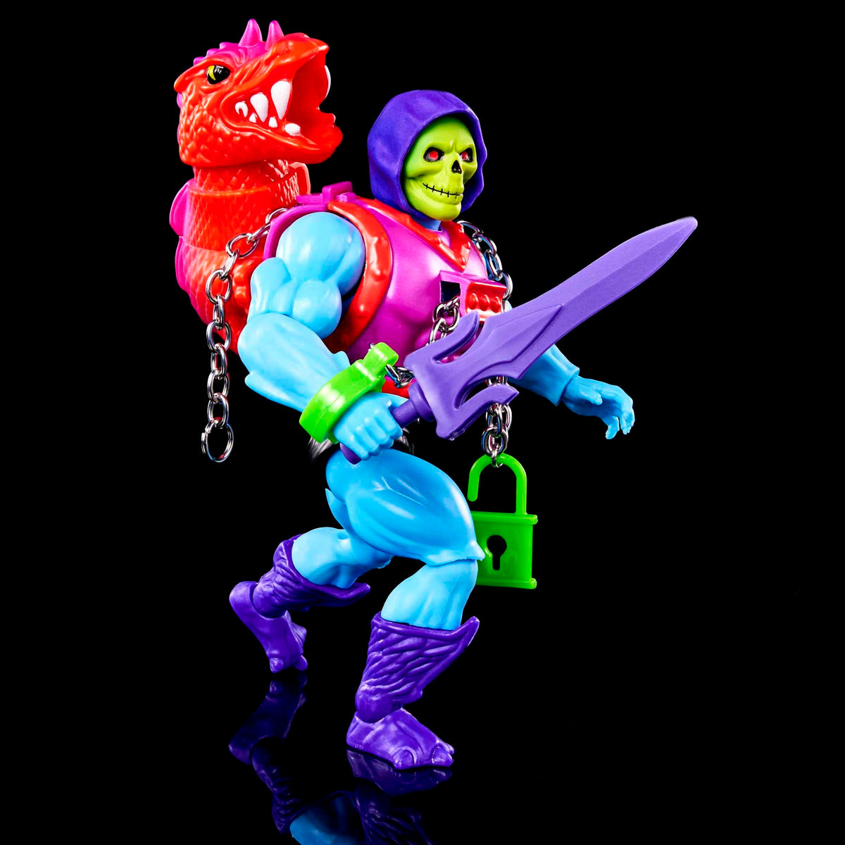 Masters of the Universe Origins Deluxe Dragon Blast Skeletor – 5.5-Inch Action Figure