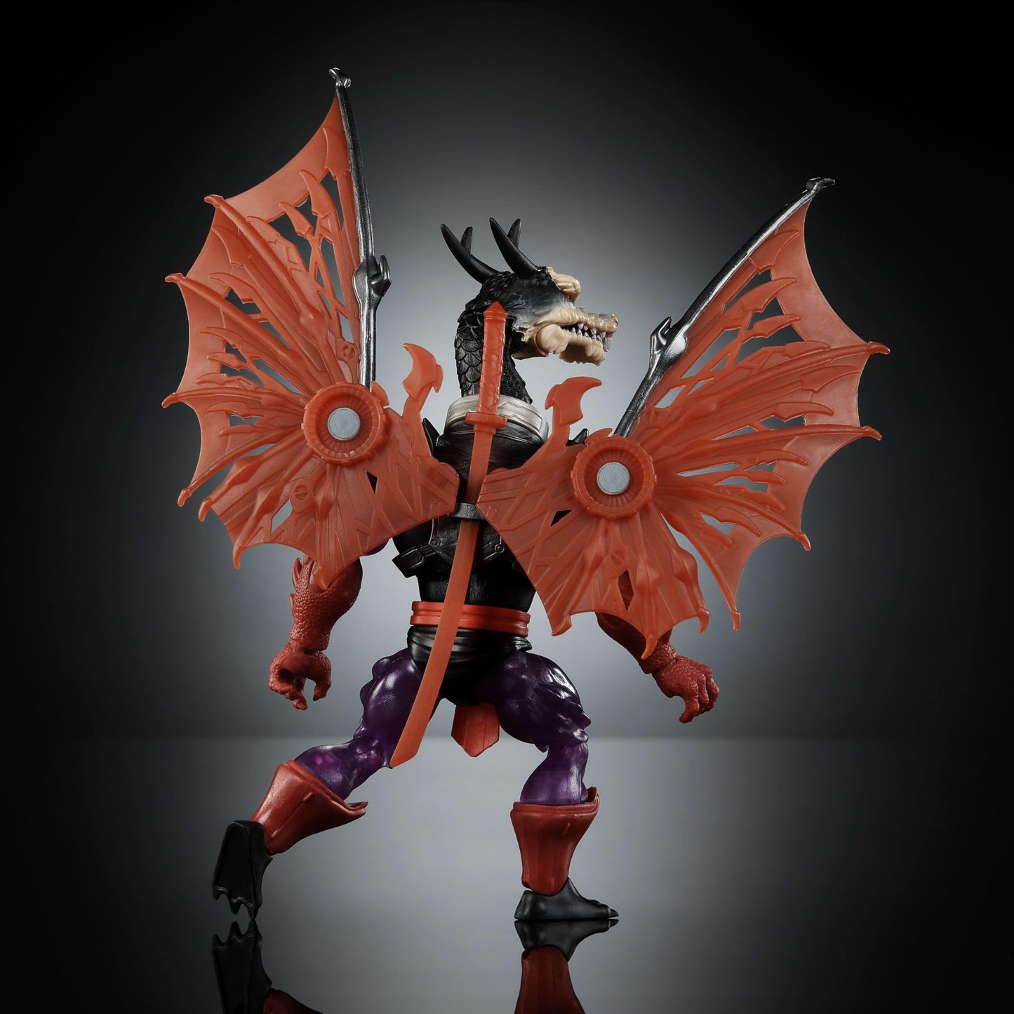 Masters of the Universe Origins: Ninjor in Turtles of Grayskull – Reptile Wars 5.5-Inch Poseable Figure