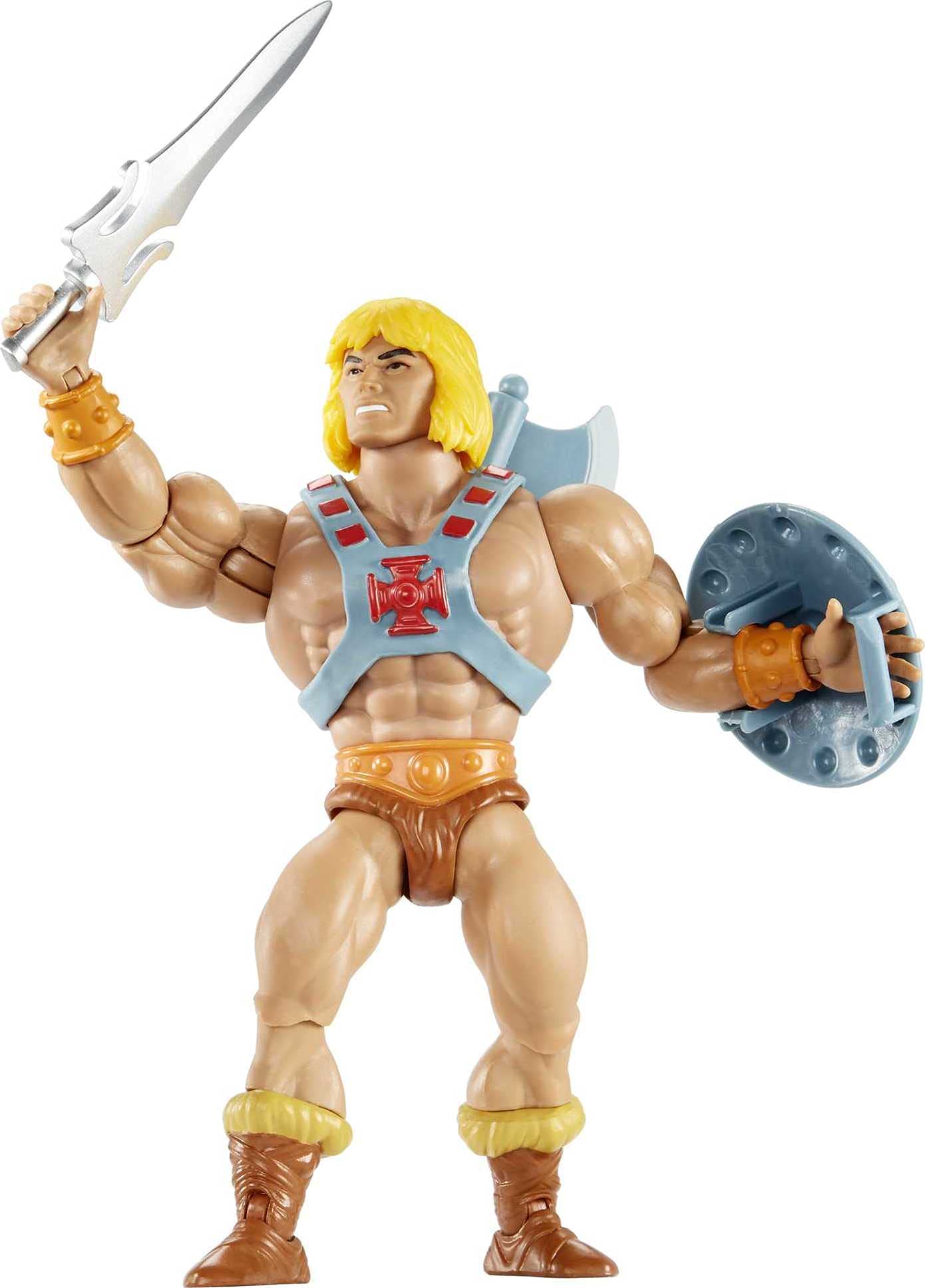 Masters of the Universe Origins He-Man 5.5-Inch Action Figure | Poseable Battle Figure