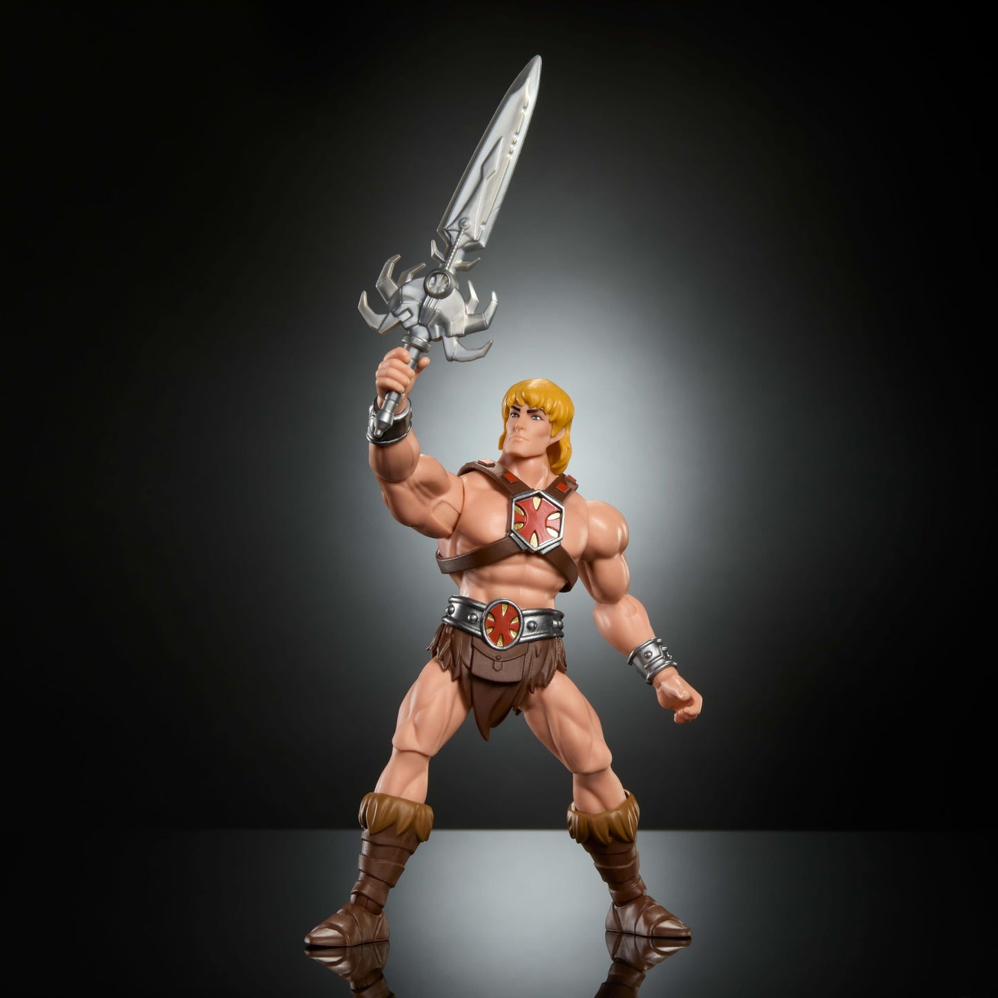 Masters of the Universe Origins He-Man Action Figure 5.5-Inch with Power Sword