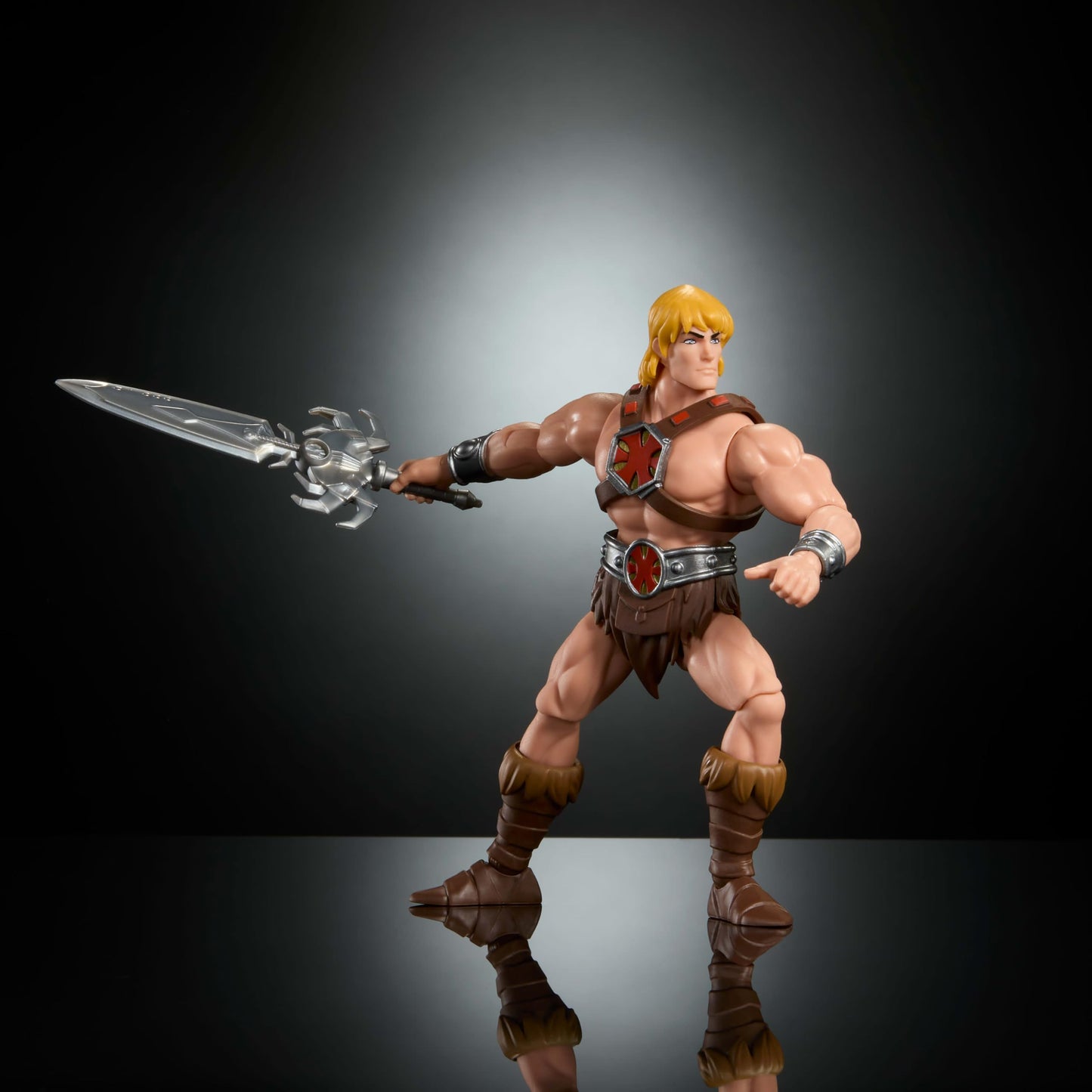 Masters of the Universe Origins He-Man Action Figure 5.5-Inch with Power Sword