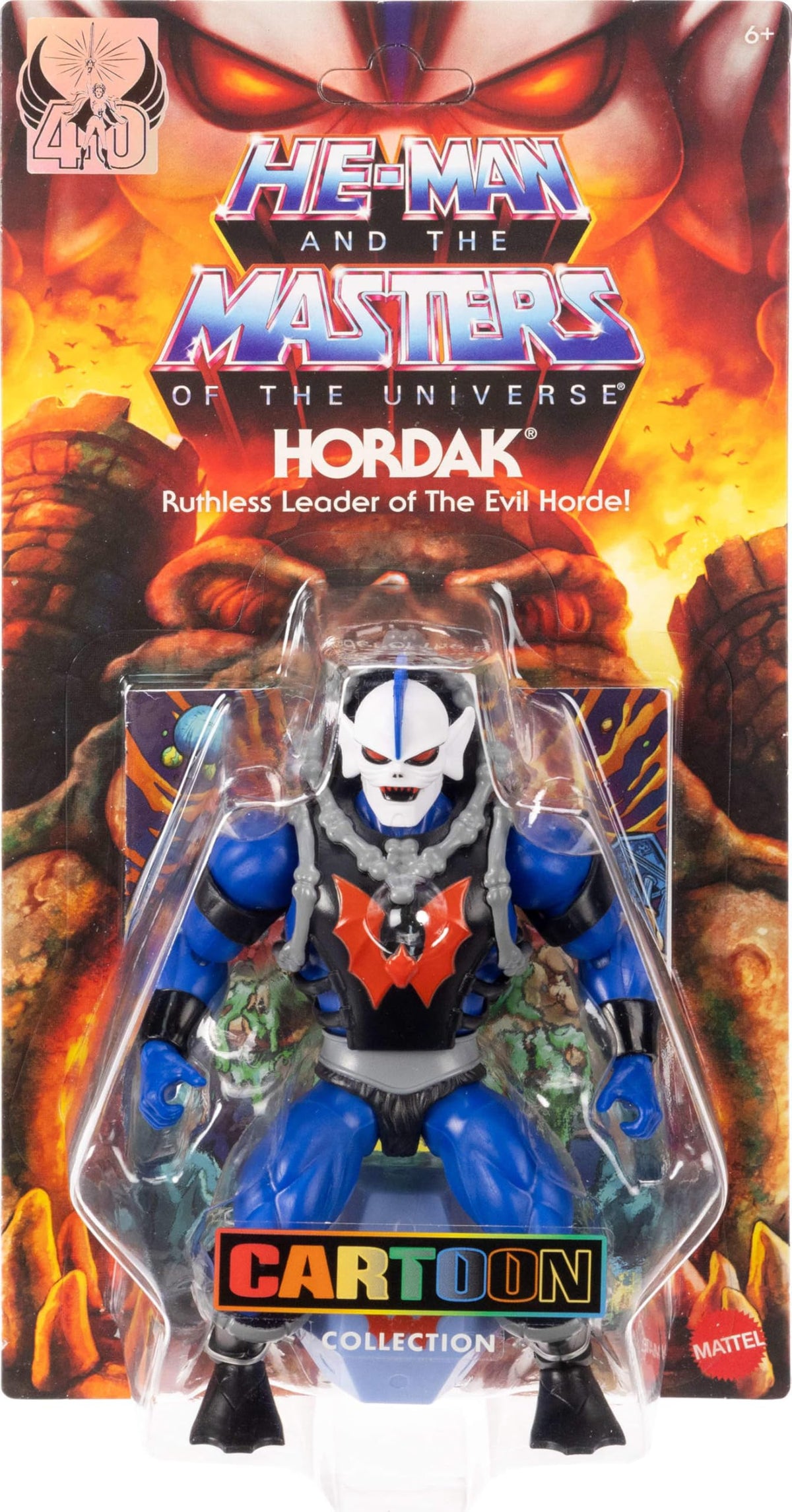 Masters of the Universe Origins Hordak Figure - 5.5-Inch Cartoon Collection, 16 Points of Articulation