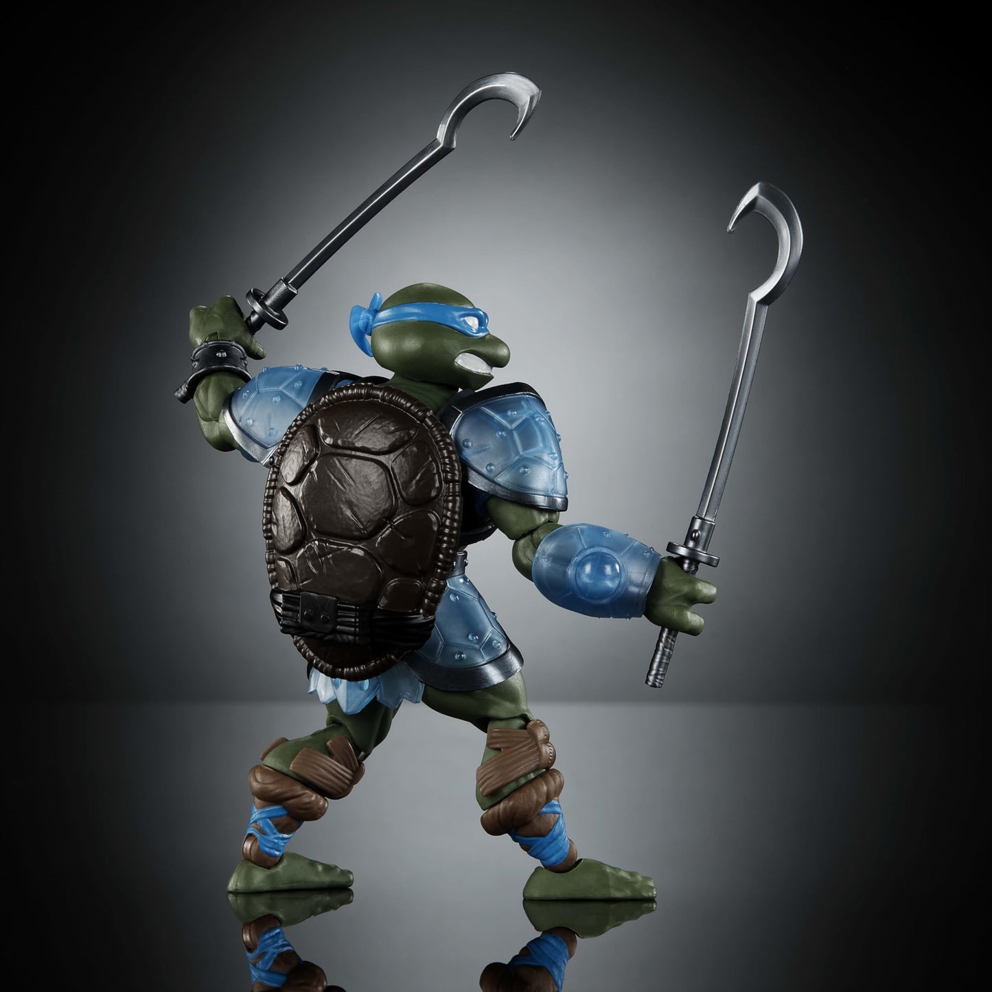 Masters of the Universe Origins Leonardo: Turtles of Grayskull Reptile Wars Posable Figure