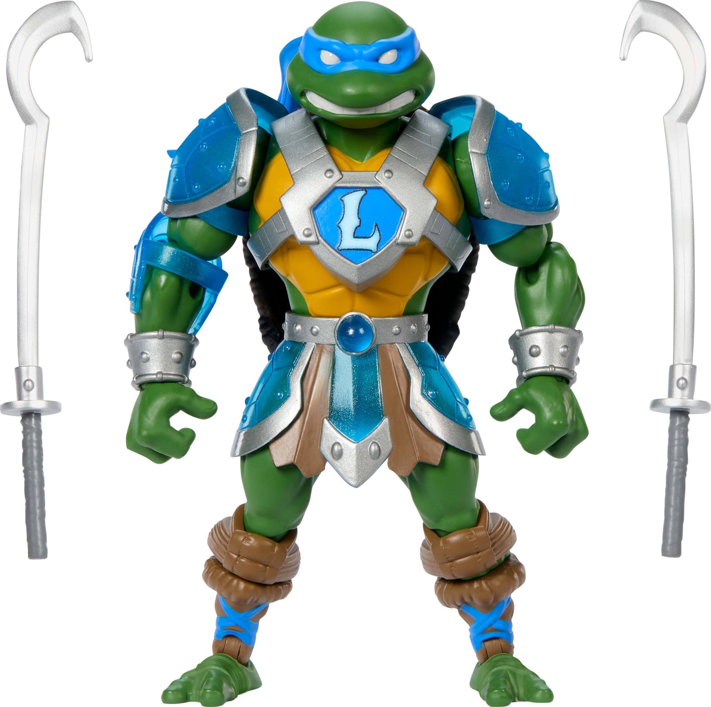 Masters of the Universe Origins Leonardo: Turtles of Grayskull Reptile Wars Posable Figure