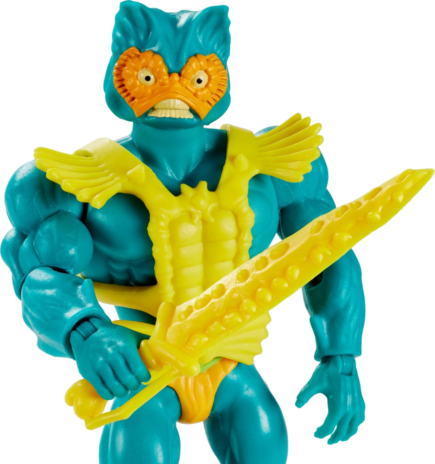 Masters of the Universe Origins Mer-Man Action Figure – 5.5-Inch Ocean Warlord with 16 Points of Articulation