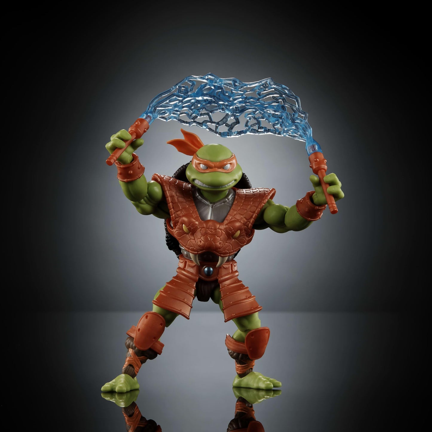 Masters of the Universe Origins Michelangelo: Reptile Wars Armored Action Figure (5.5 Inch)