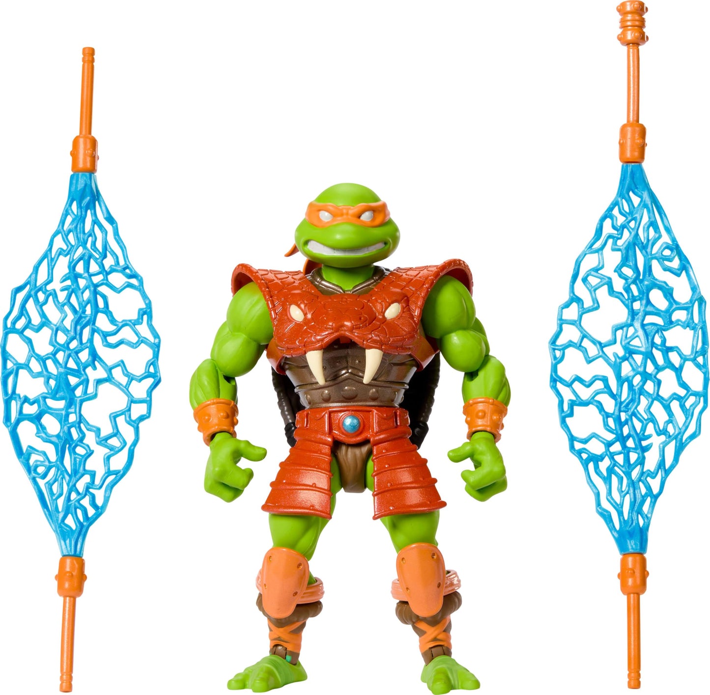 Masters of the Universe Origins Michelangelo: Reptile Wars Armored Action Figure (5.5 Inch)