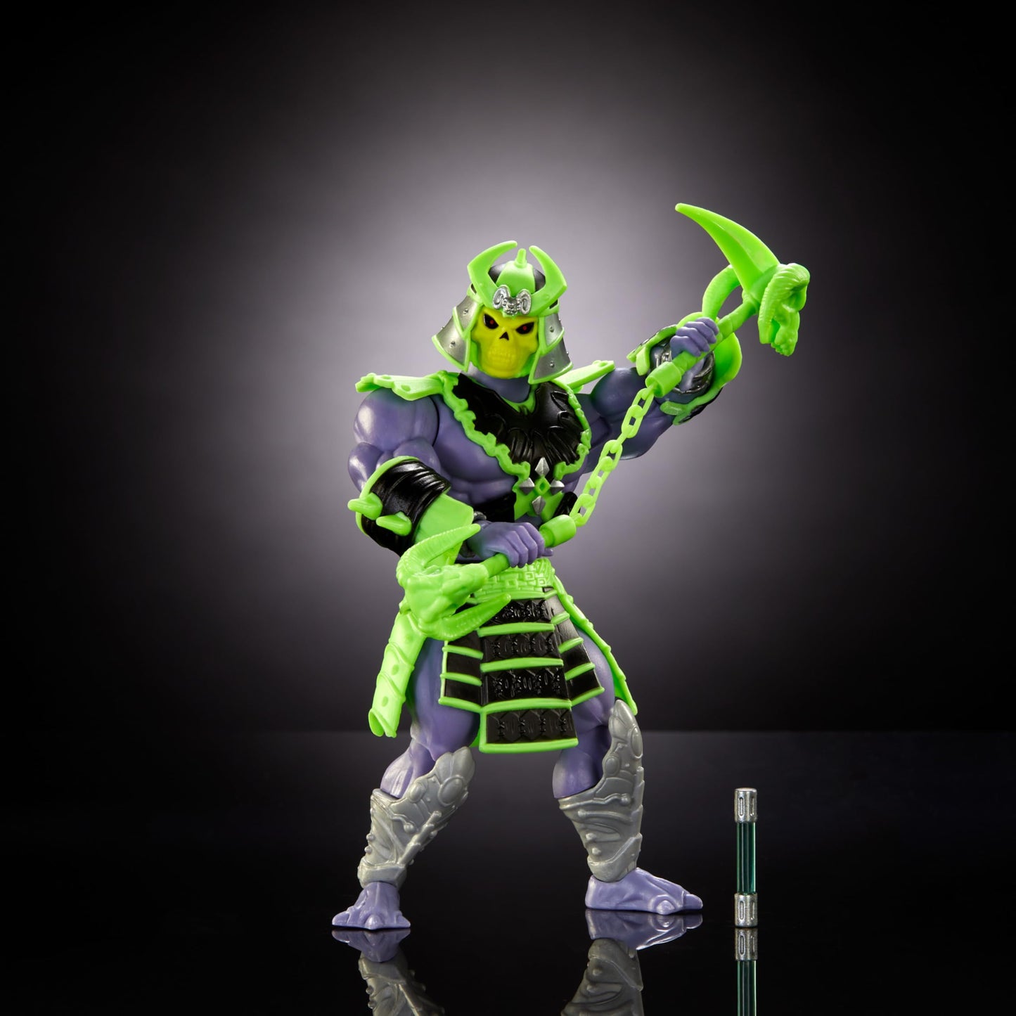 Masters of the Universe Origins Turtles of Grayskull Skeletor Figure – 5.5-Inch Samurai Crossover Toy