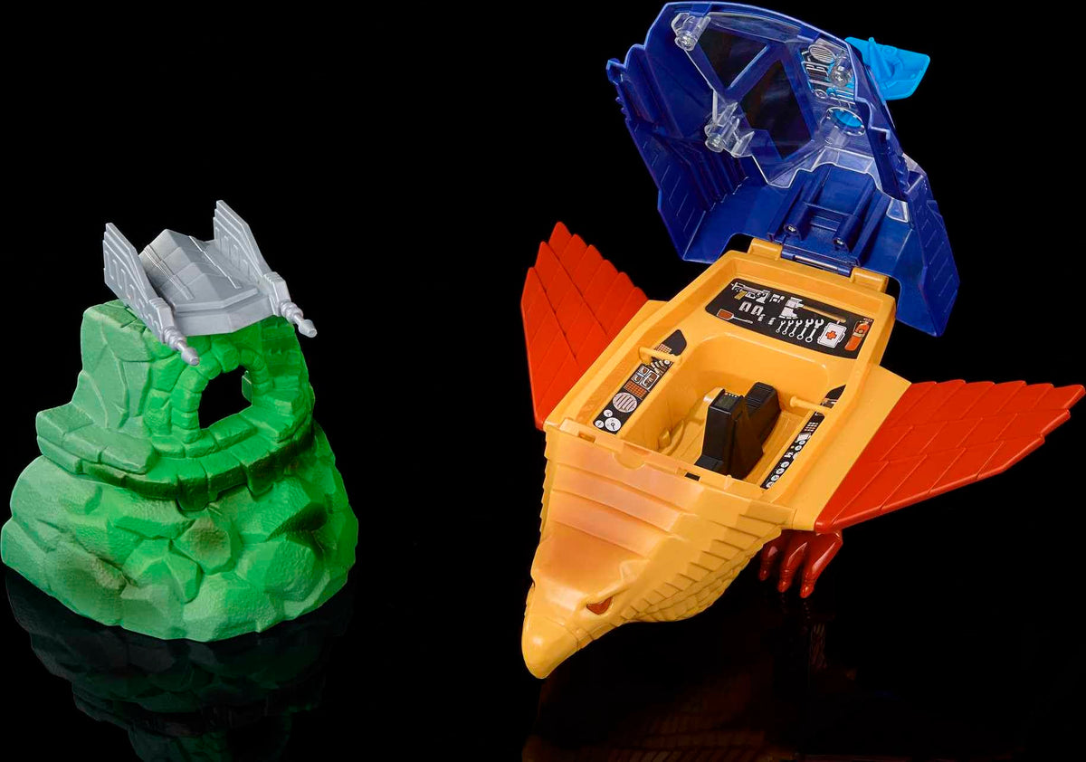 Masters of the Universe Origins Talon Fighter Jet & Point Dread Outpost — 5.5-Inch Scale
