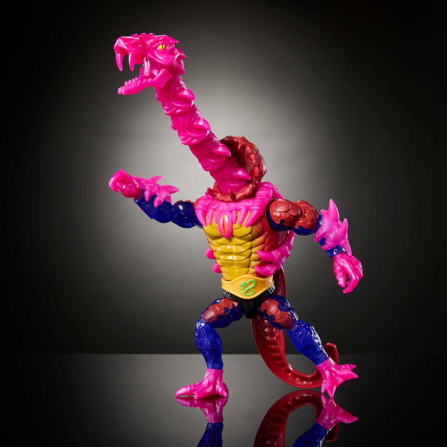 Masters of the Universe Origins Rattlor Reptile Wars Action Figure | TMNT Crossover