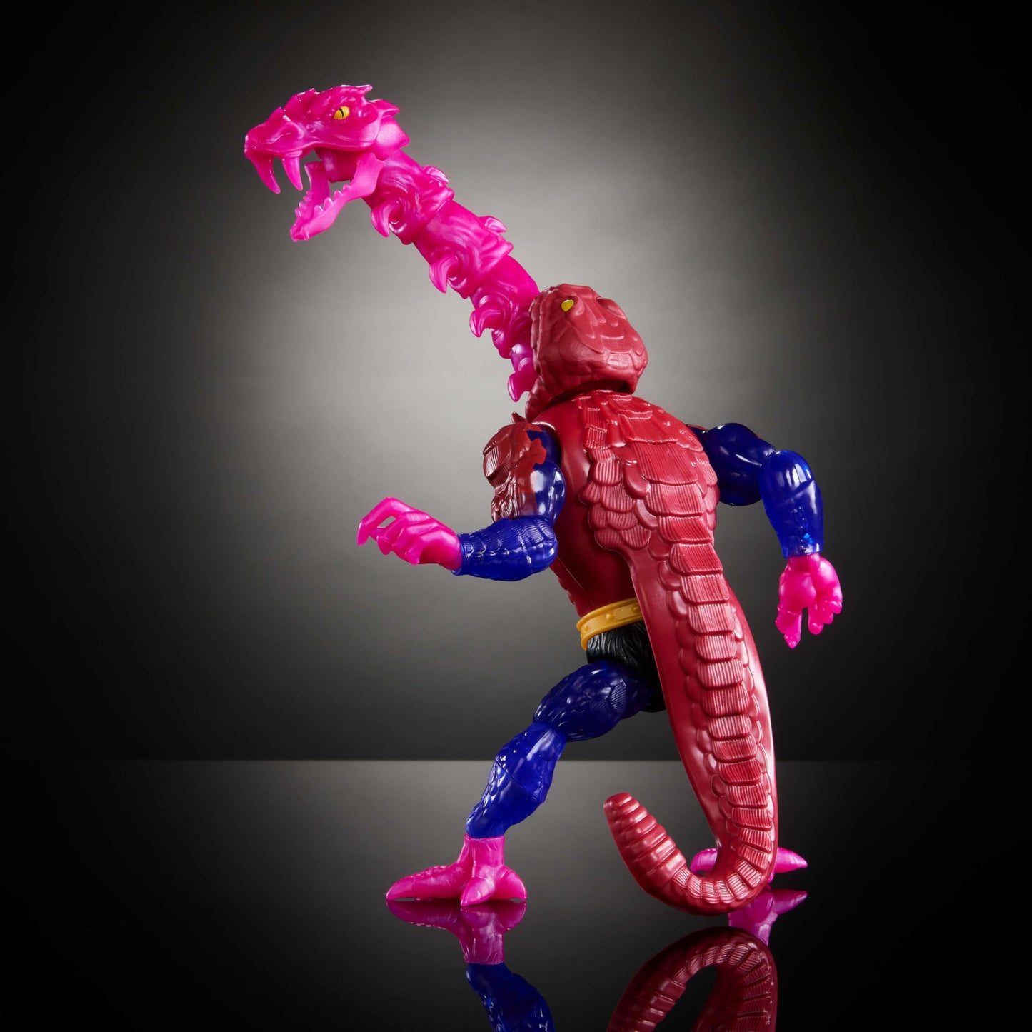 Masters of the Universe Origins Rattlor Reptile Wars Action Figure | TMNT Crossover