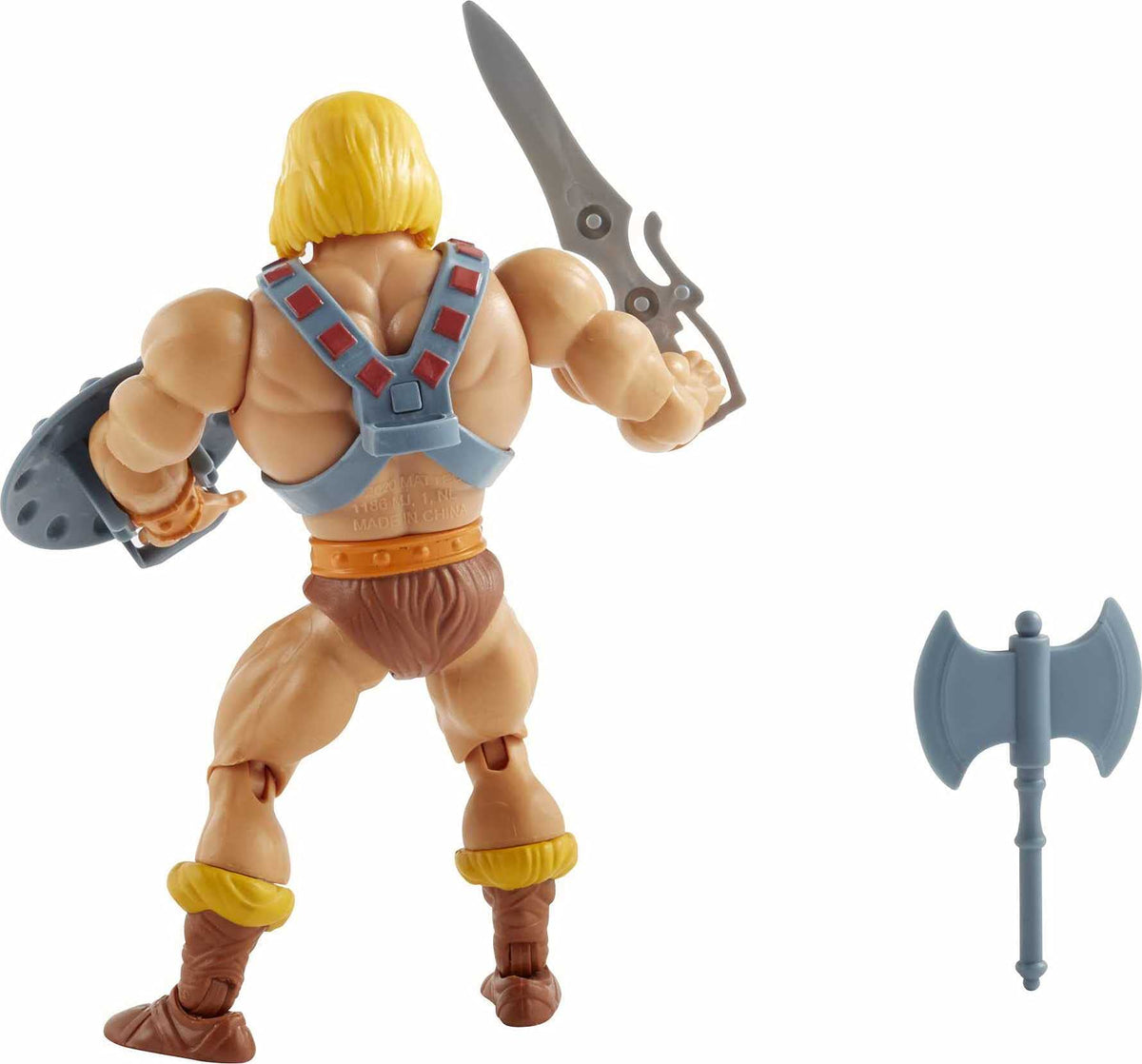 Masters of the Universe Origins He-Man 5.5-Inch Action Figure | Poseable Battle Figure