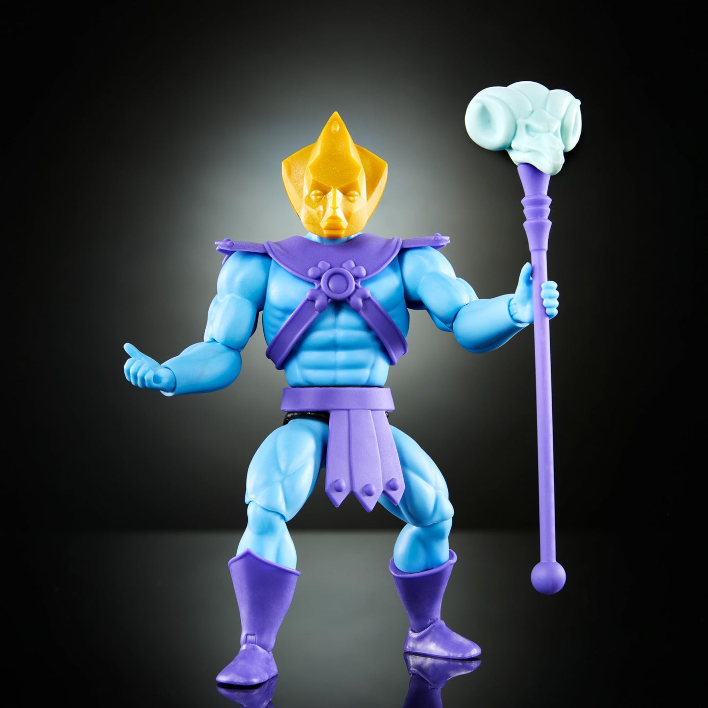 Masters of the Universe Origins Skeletor 5.5-Inch Action Figure with Mini-Comic – Collectible MOTU Toy