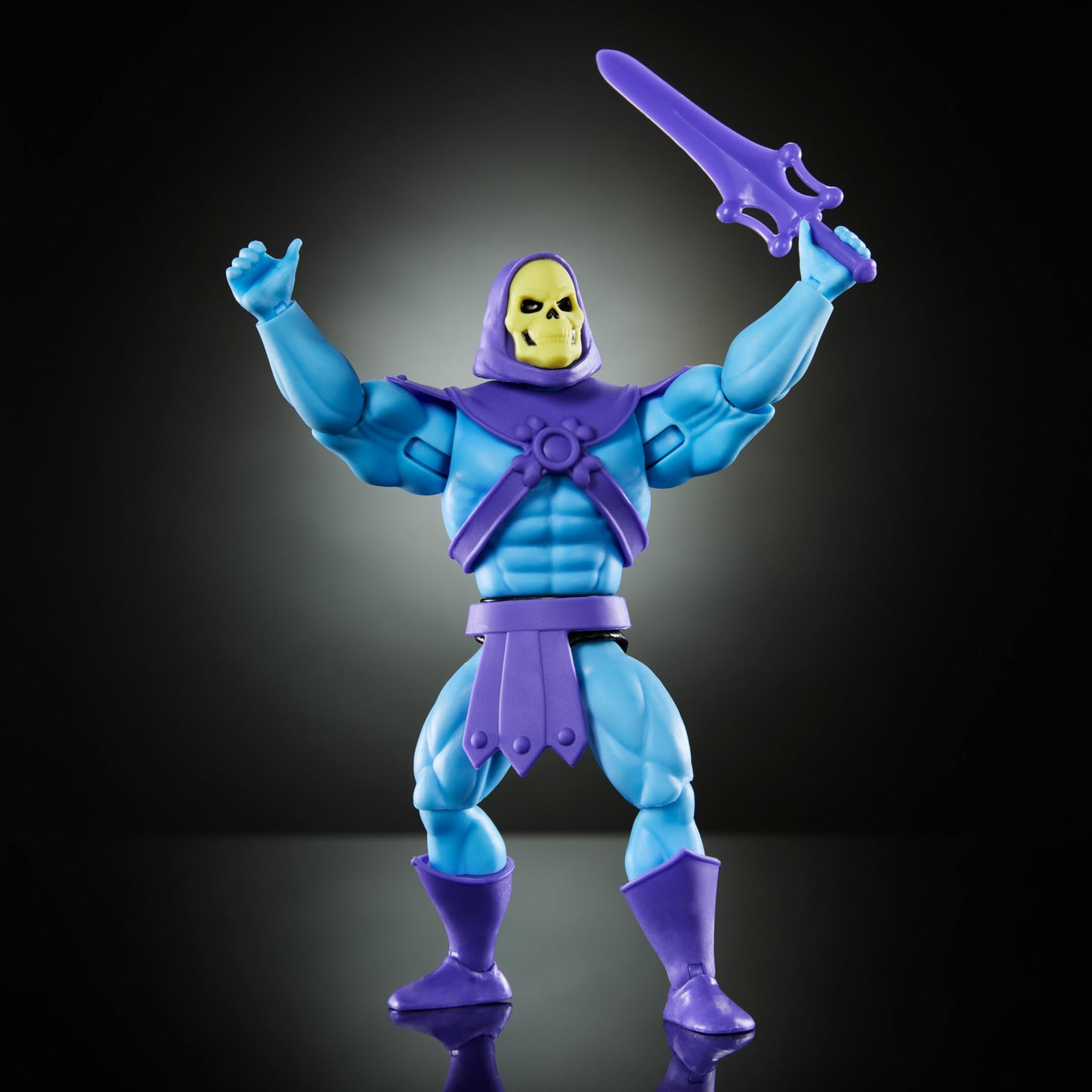 Masters of the Universe Origins Skeletor 5.5-Inch Action Figure with Mini-Comic – Collectible MOTU Toy