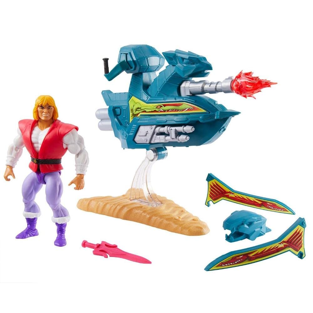 Masters of the Universe Origins Battle Skysled Vehicle | Storytelling Play & Display for Kids 6+