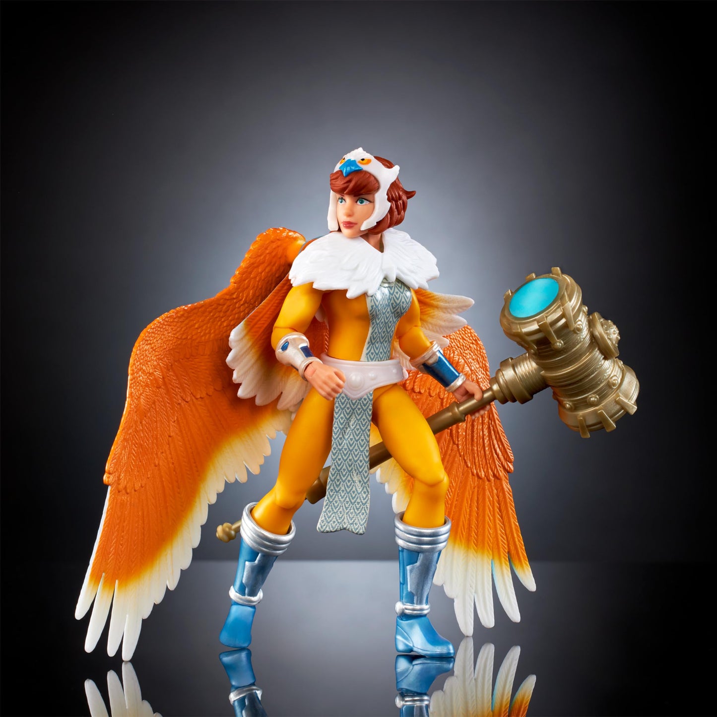 Masters of the Universe Origins Turtles of Grayskull Sorceress April O’Neil Action Figure — 16 Joints, Wings & Armor, TMNT x MOTU Crossover