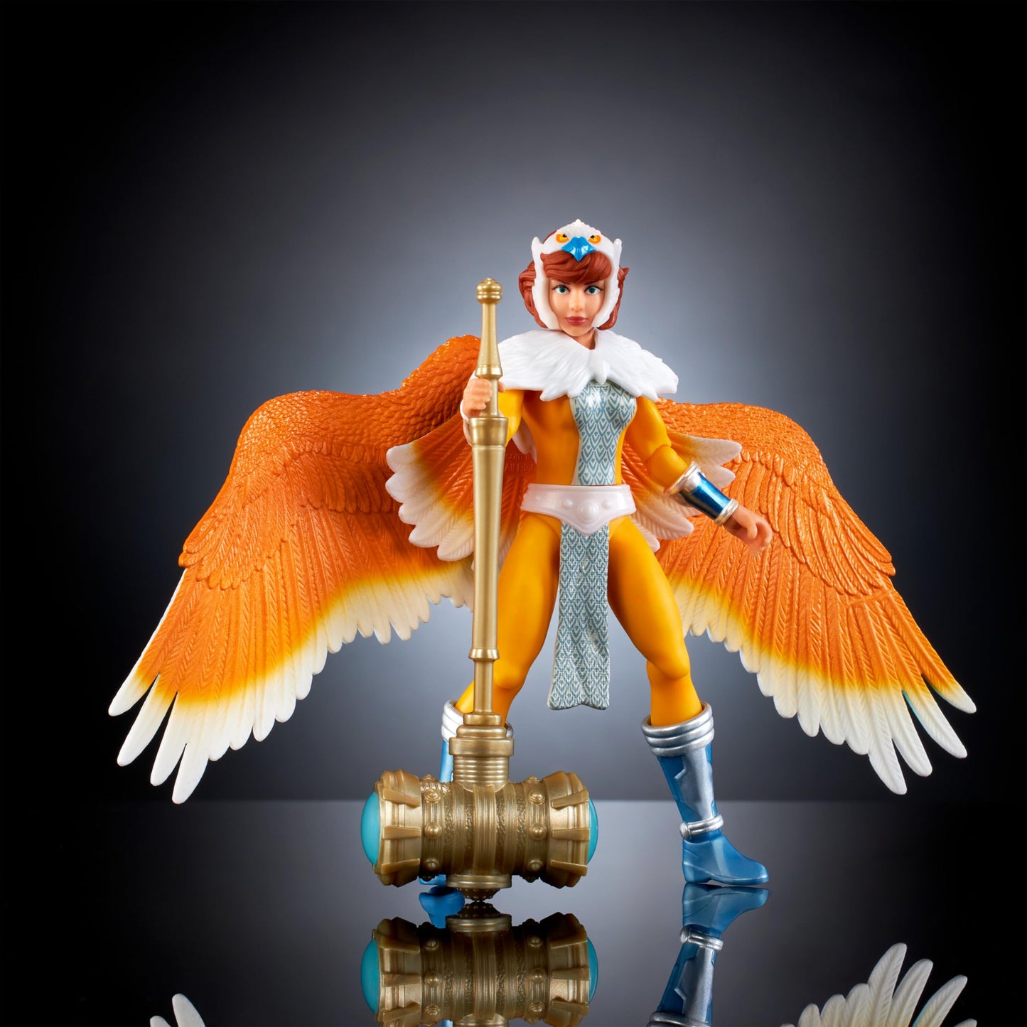 Masters of the Universe Origins Turtles of Grayskull Sorceress April O’Neil Action Figure — 16 Joints, Wings & Armor, TMNT x MOTU Crossover