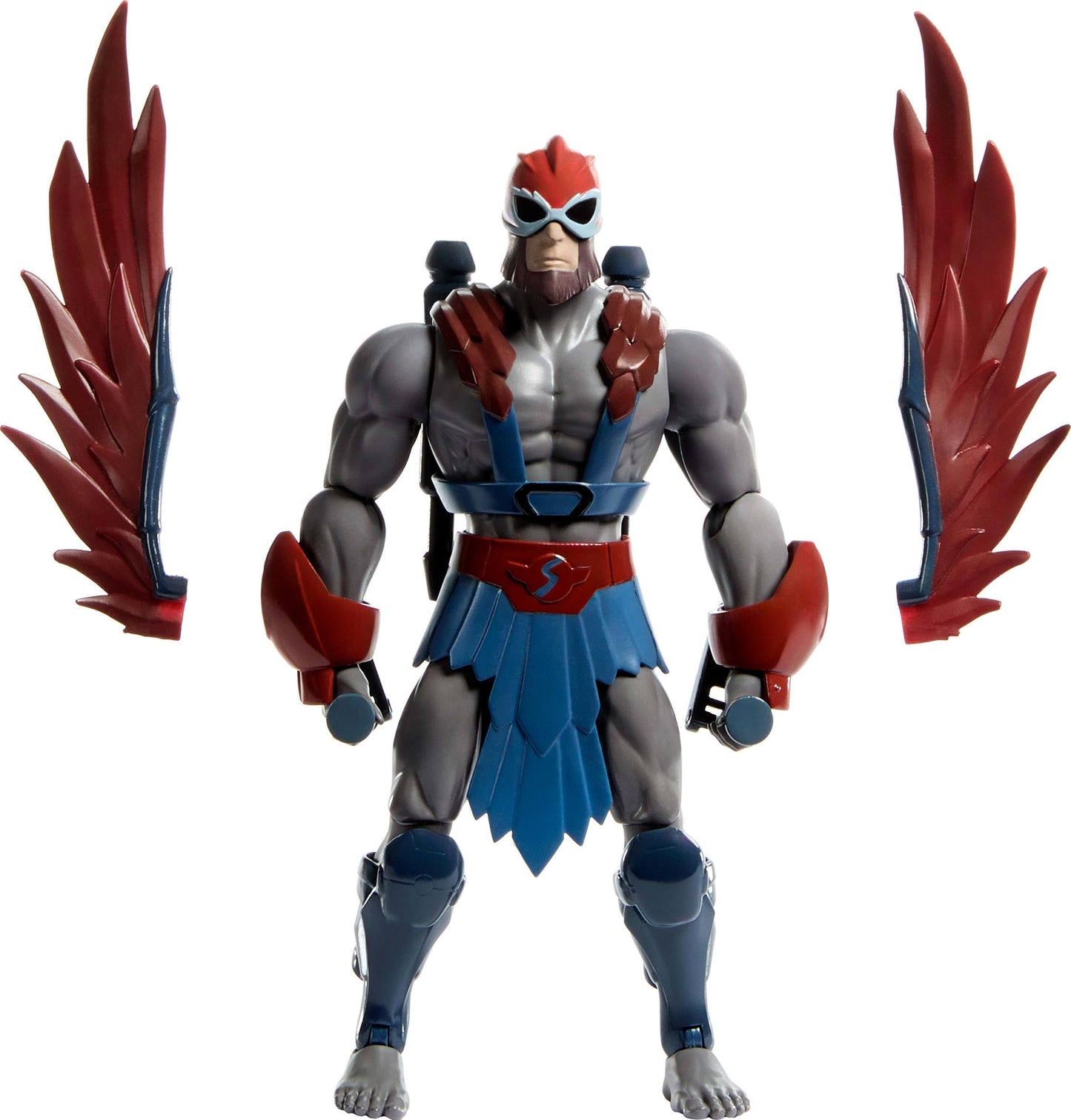 Masters of the Universe Origins Stratos Action Figure — 5.5-Inch Scale with Wing Attachments (200X Cartoon Collection)