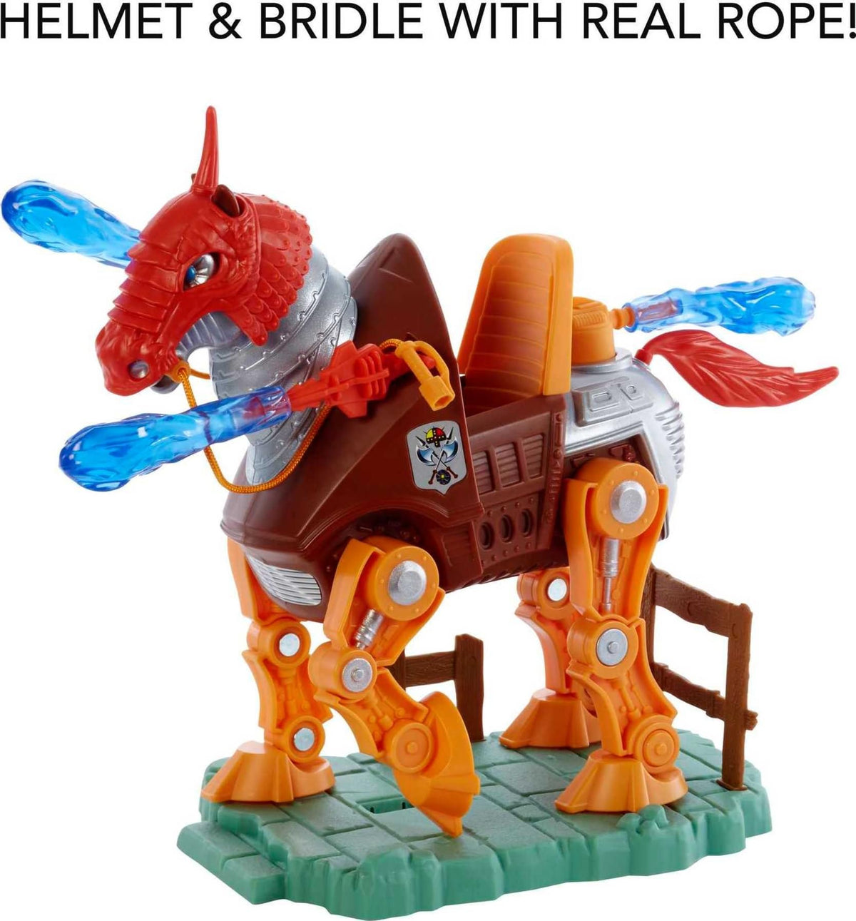 Masters of the Universe Origins Stridor – 7-Inch Robotic Horse with Plasma Blasts