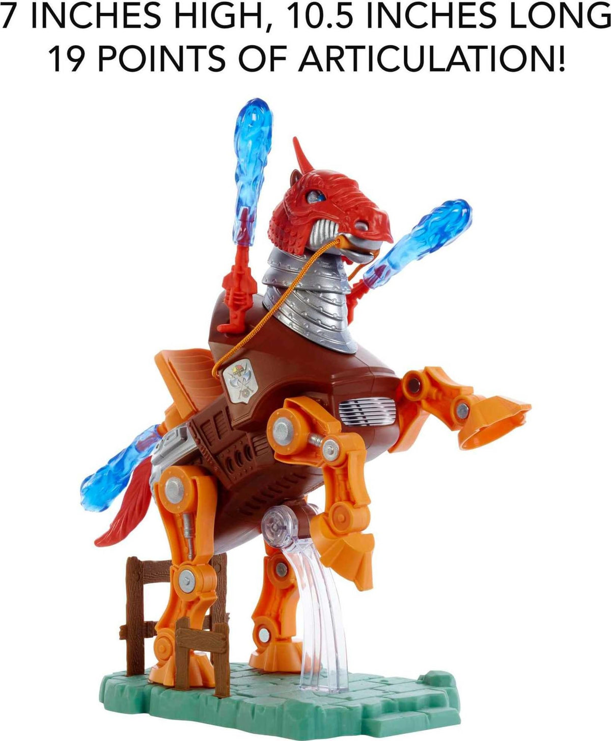 Masters of the Universe Origins Stridor – 7-Inch Robotic Horse with Plasma Blasts