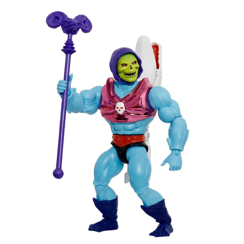 Masters of the Universe Origins Terror Claws Skeletor Action Figure – 5.5-Inch Deluxe with Swappable Parts