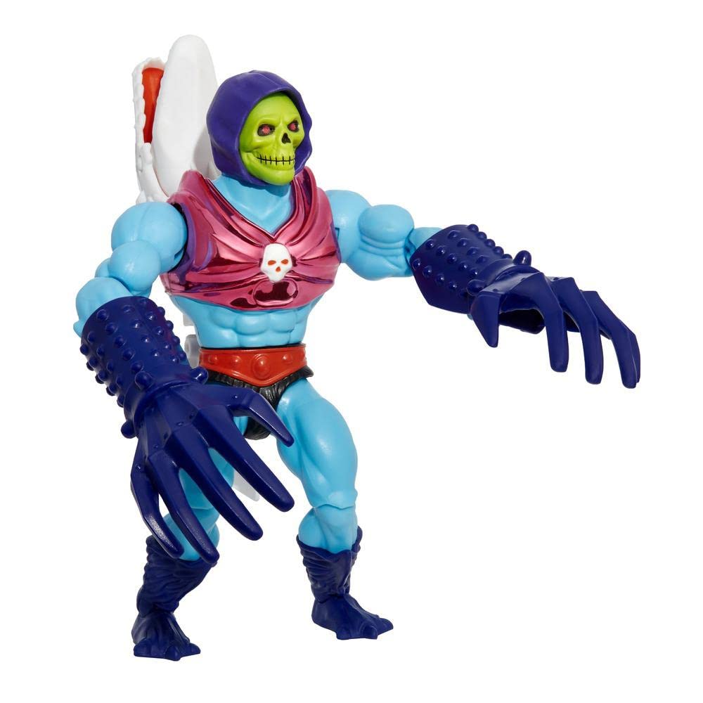 Masters of the Universe Origins Terror Claws Skeletor Action Figure – 5.5-Inch Deluxe with Swappable Parts