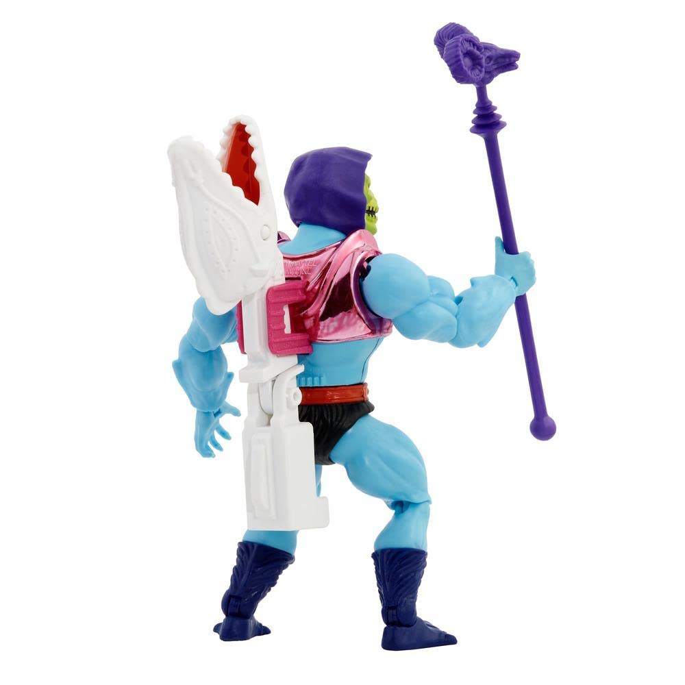 Masters of the Universe Origins Terror Claws Skeletor Action Figure – 5.5-Inch Deluxe with Swappable Parts