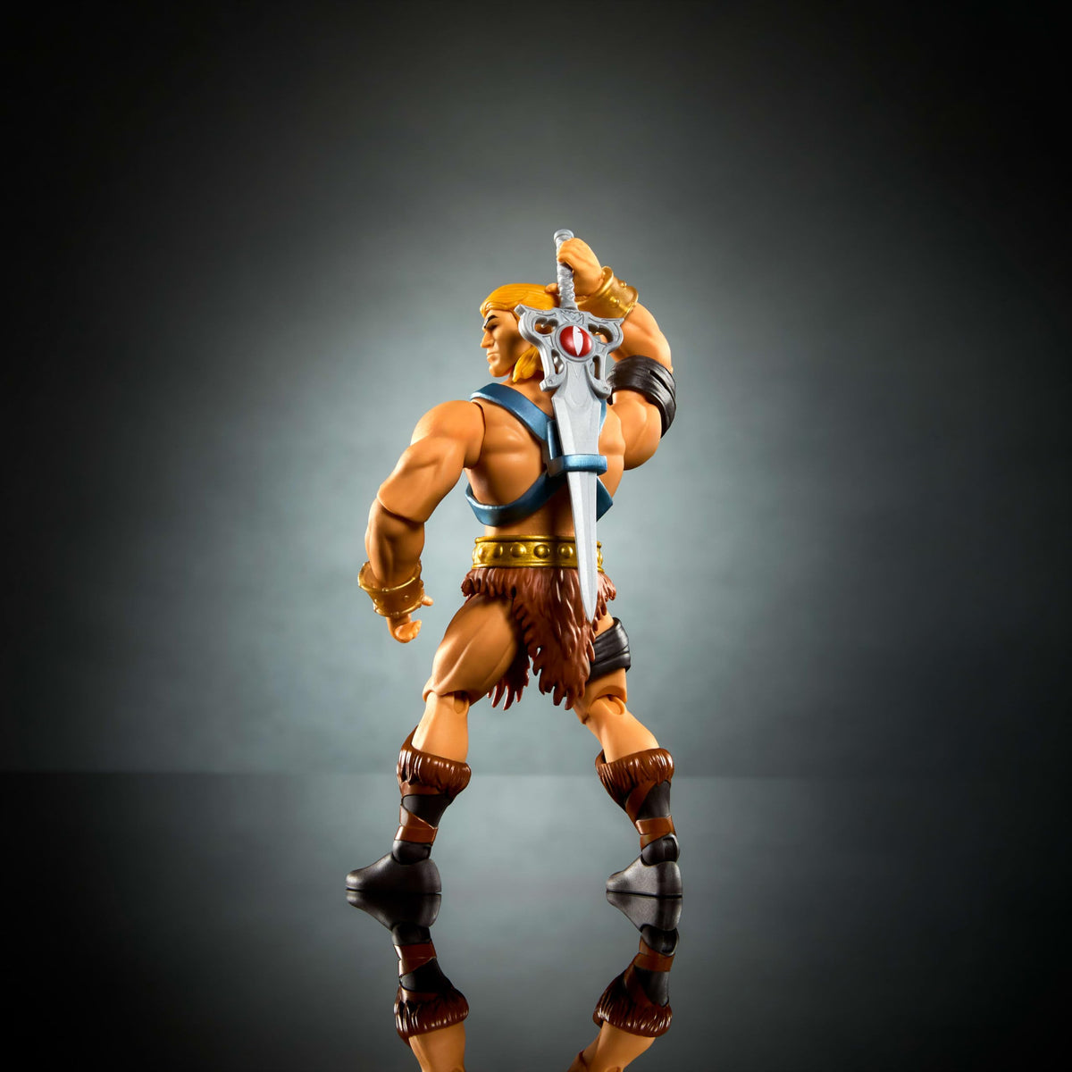 Masters of the Universe Origins & ThunderCats He-Man 5.5-Inch Action Figure – Removable Armor, Sword, Shield & Mini-Comic