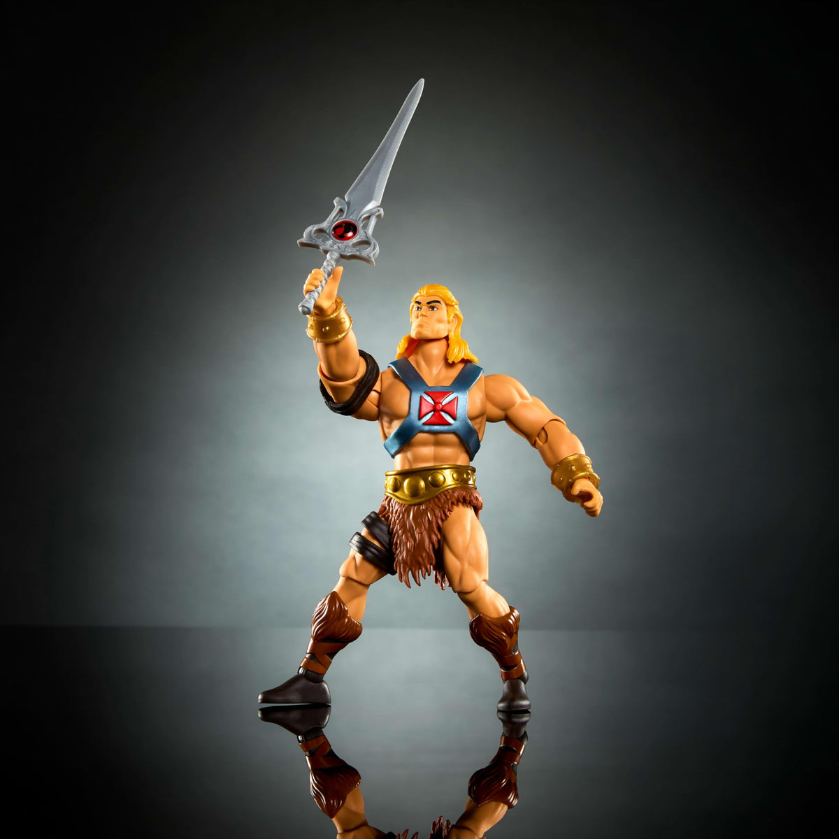 Masters of the Universe Origins & ThunderCats He-Man 5.5-Inch Action Figure – Removable Armor, Sword, Shield & Mini-Comic