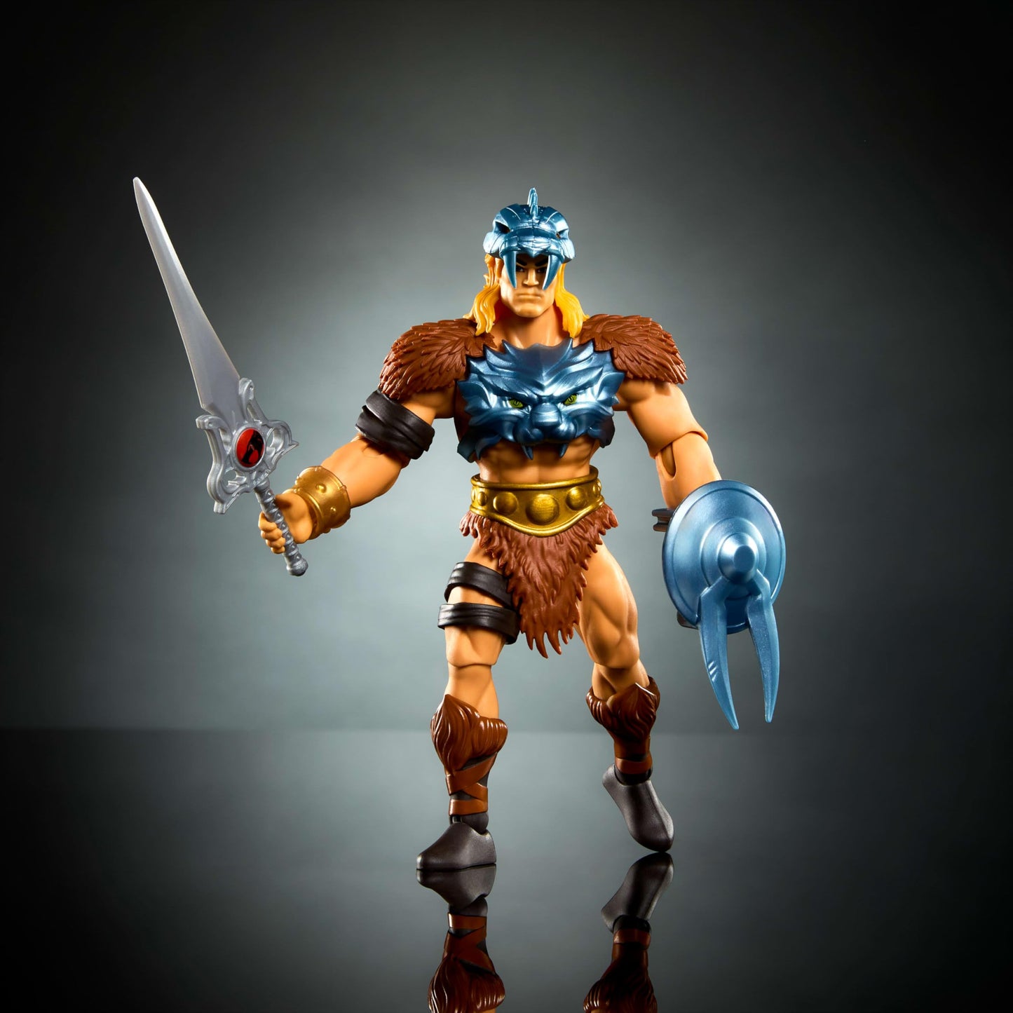 Masters of the Universe Origins & ThunderCats He-Man 5.5-Inch Action Figure – Removable Armor, Sword, Shield & Mini-Comic