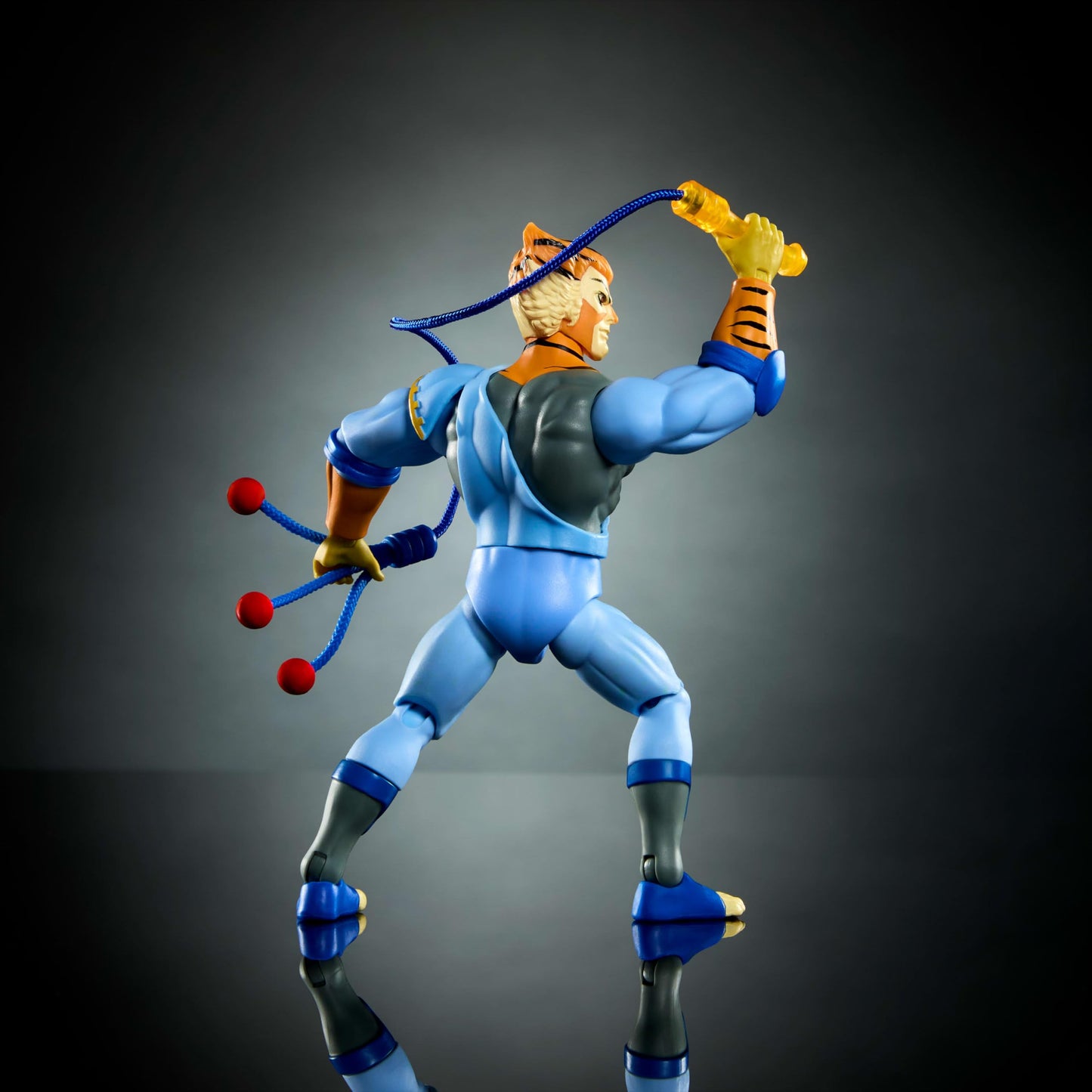 Masters of the Universe Origins & ThunderCats Tygra 5.5-Inch Action Figure with Removable Armor, Bolo Accessory & Mini Comic