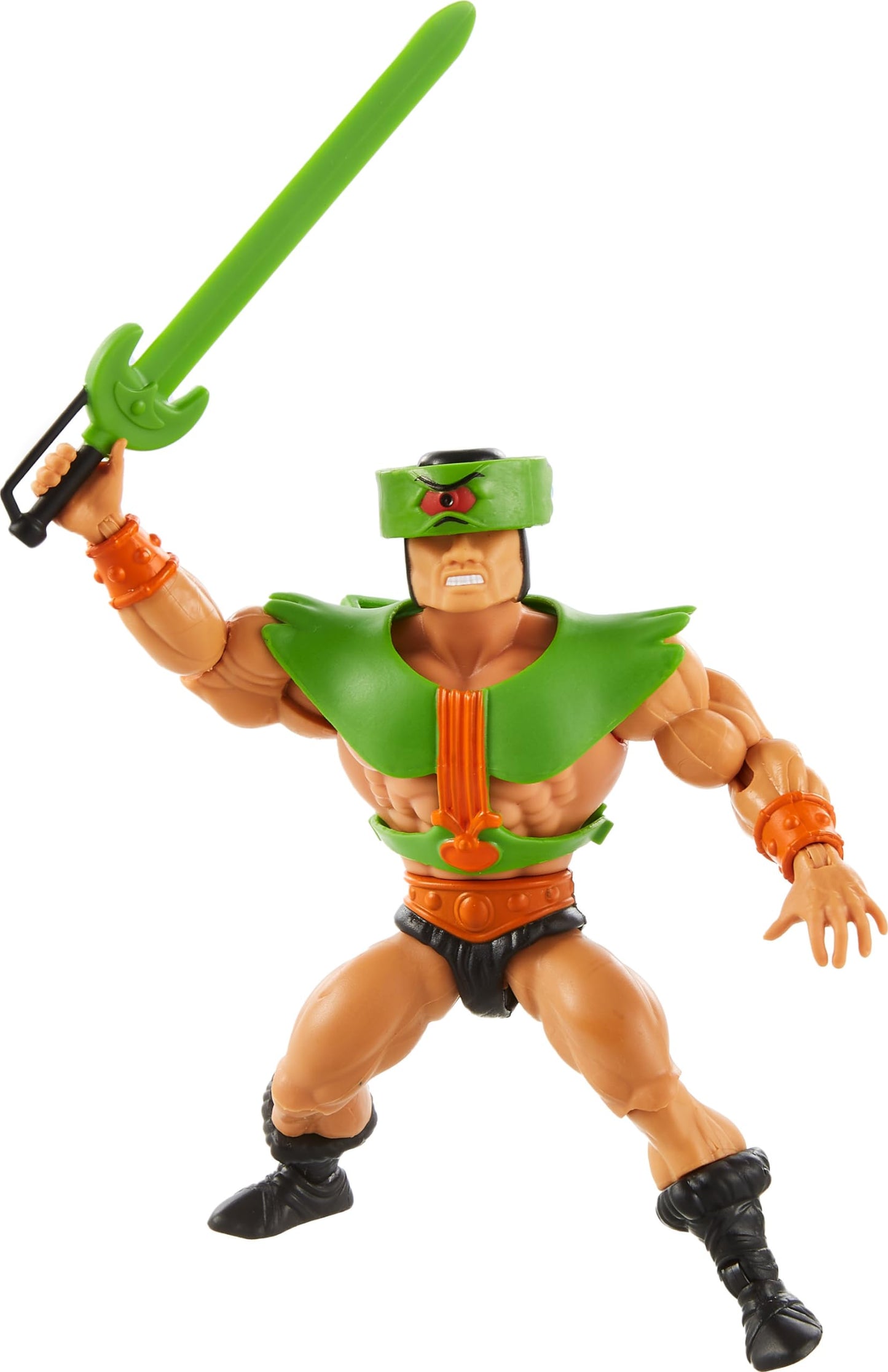 Masters of the Universe Origins Tri-Klops Action Figure – 5.5-Inch Collectible with Armor, Visor, Sword & Mini-Comic