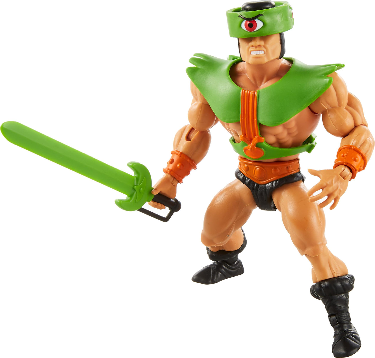 Masters of the Universe Origins Tri-Klops Action Figure – 5.5-Inch Collectible with Armor, Visor, Sword & Mini-Comic