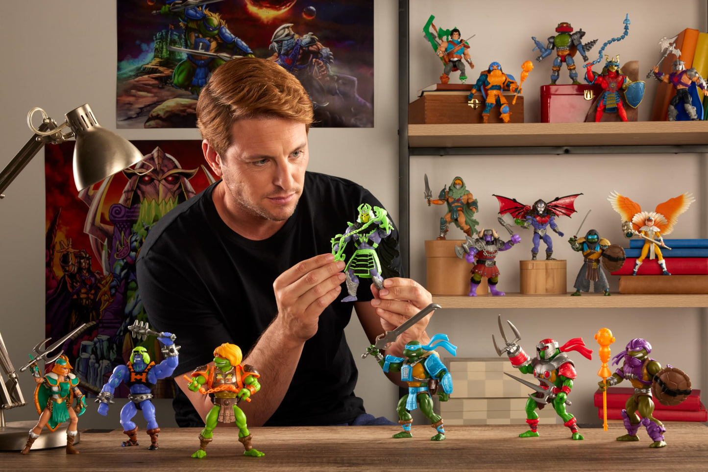 Masters of the Universe Origins Turtles of Grayskull Stealth Ninja He-Man – TMNT Crossover Figure