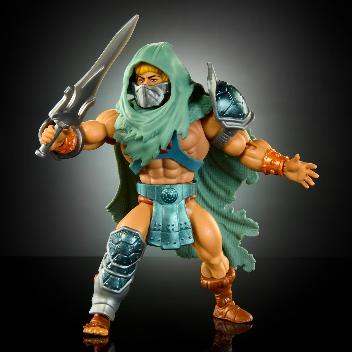 Masters of the Universe Origins Turtles of Grayskull Stealth Ninja He-Man – TMNT Crossover Figure