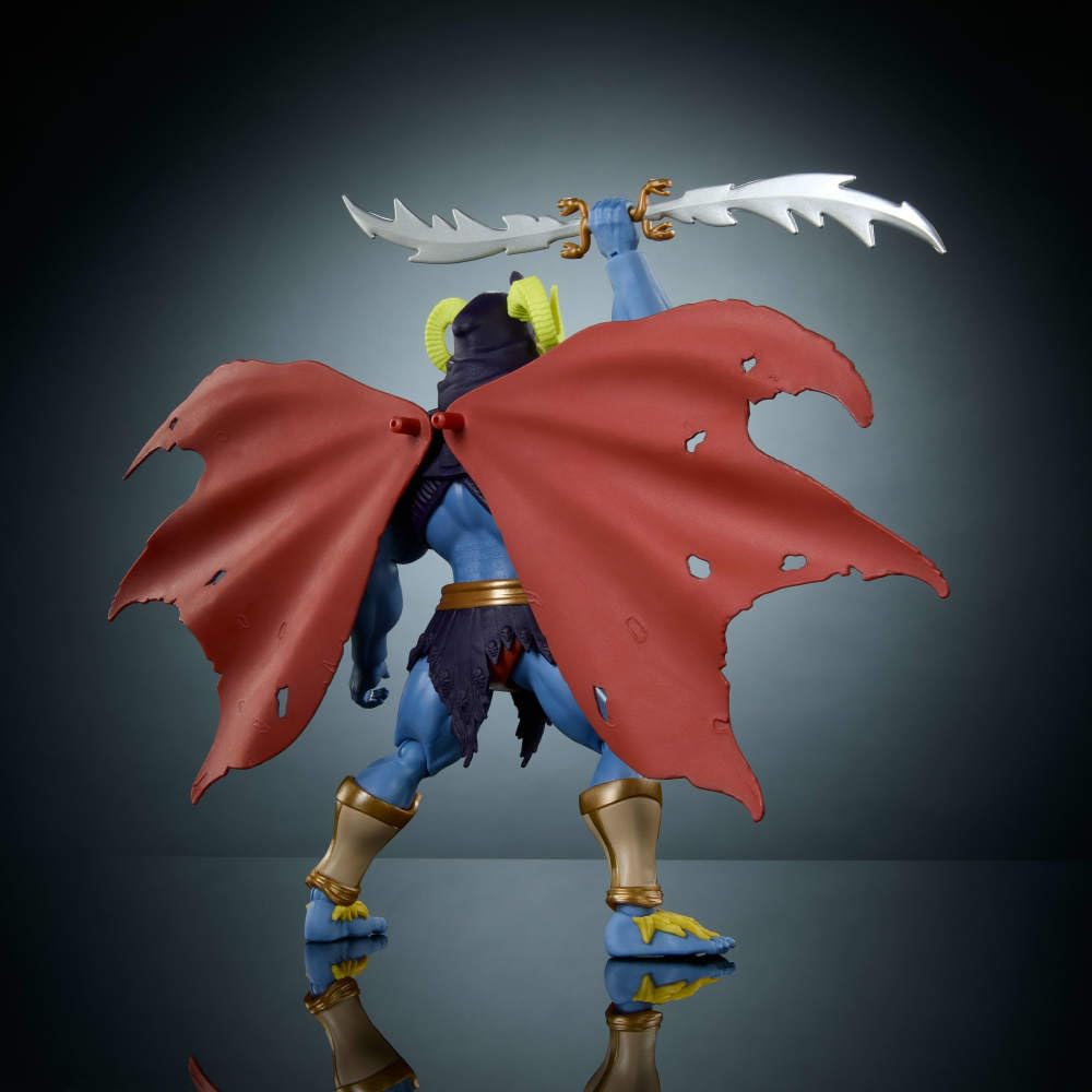 Masters of the Universe Origins X Thundercats Skell-Ra Action Figure – 5.5-Inch, Swap Heads & Armor
