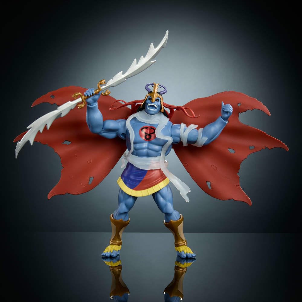 Masters of the Universe Origins X Thundercats Skell-Ra Action Figure – 5.5-Inch, Swap Heads & Armor