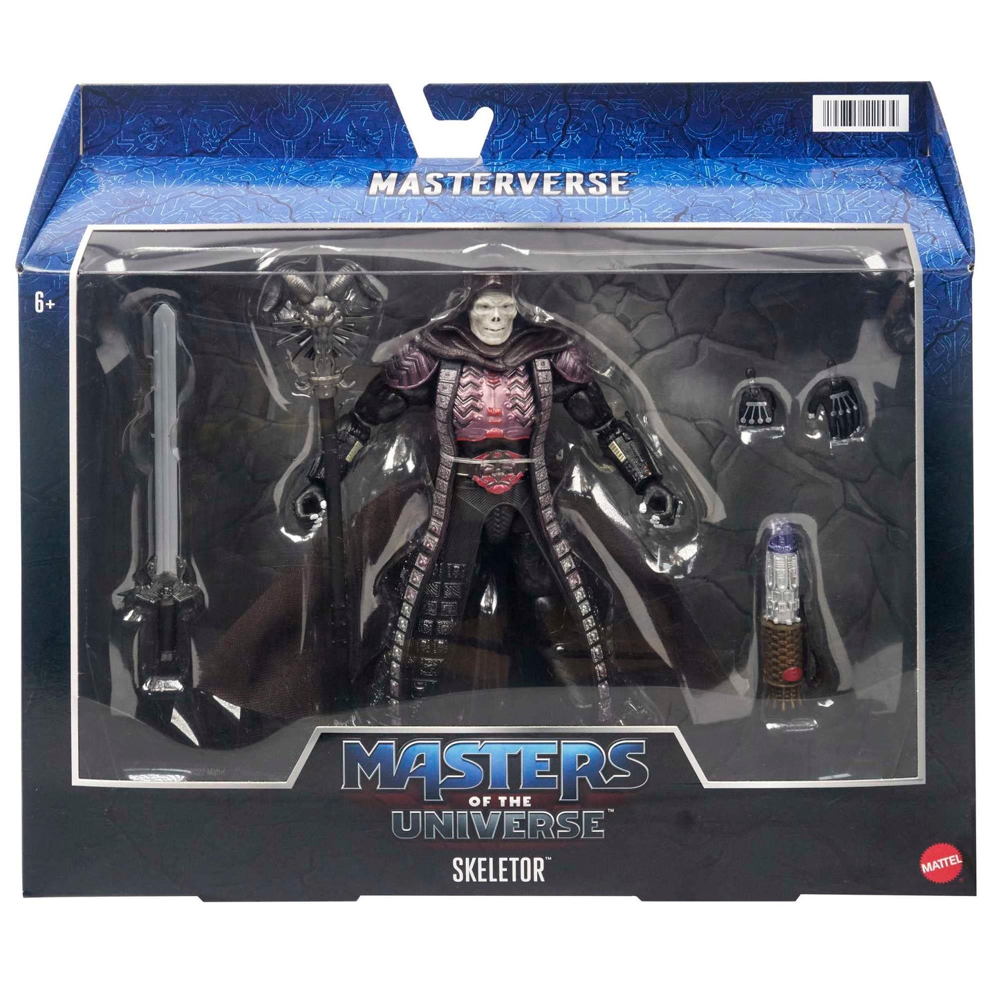 Masters of the Universe Masterverse Skeletor Action Figure – Deluxe 7-Inch Collectible with Swappable Parts