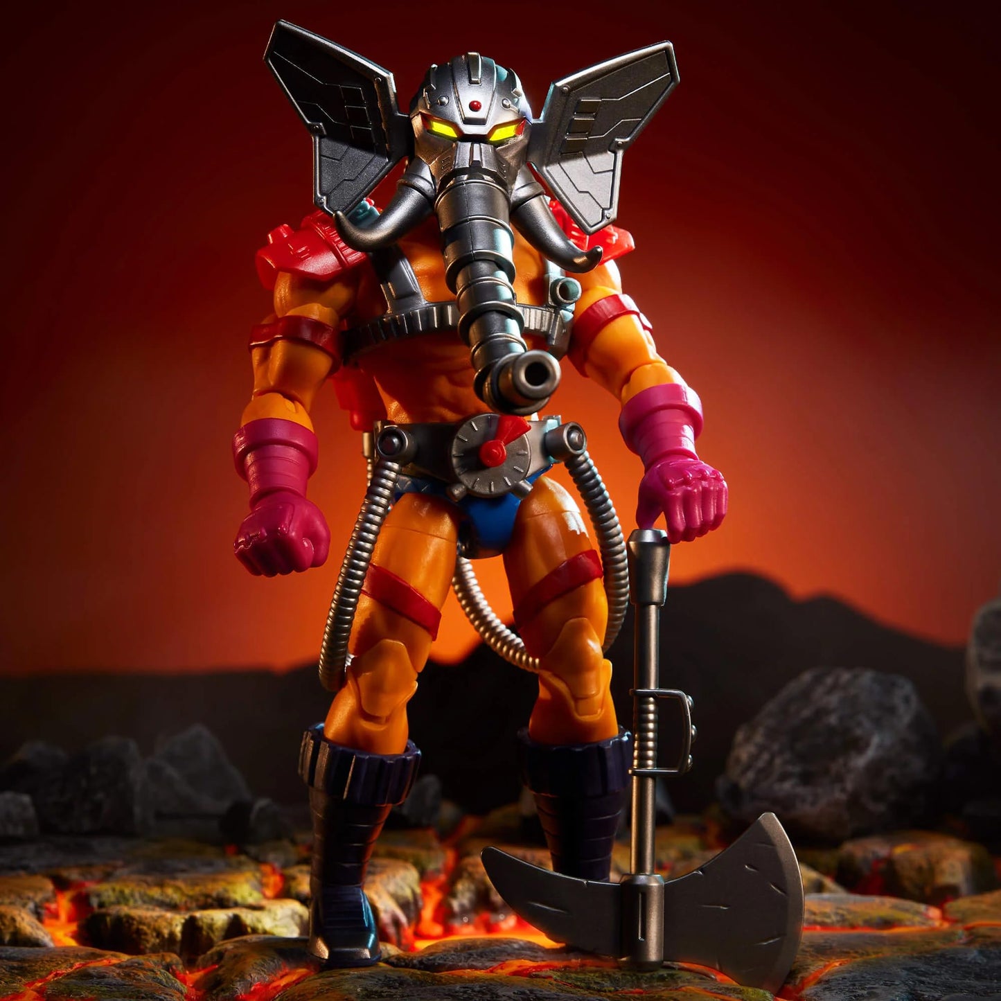 Masters of the Universe Masterverse Snout Spout Exclusive Action Figure – 2024 Limited Edition