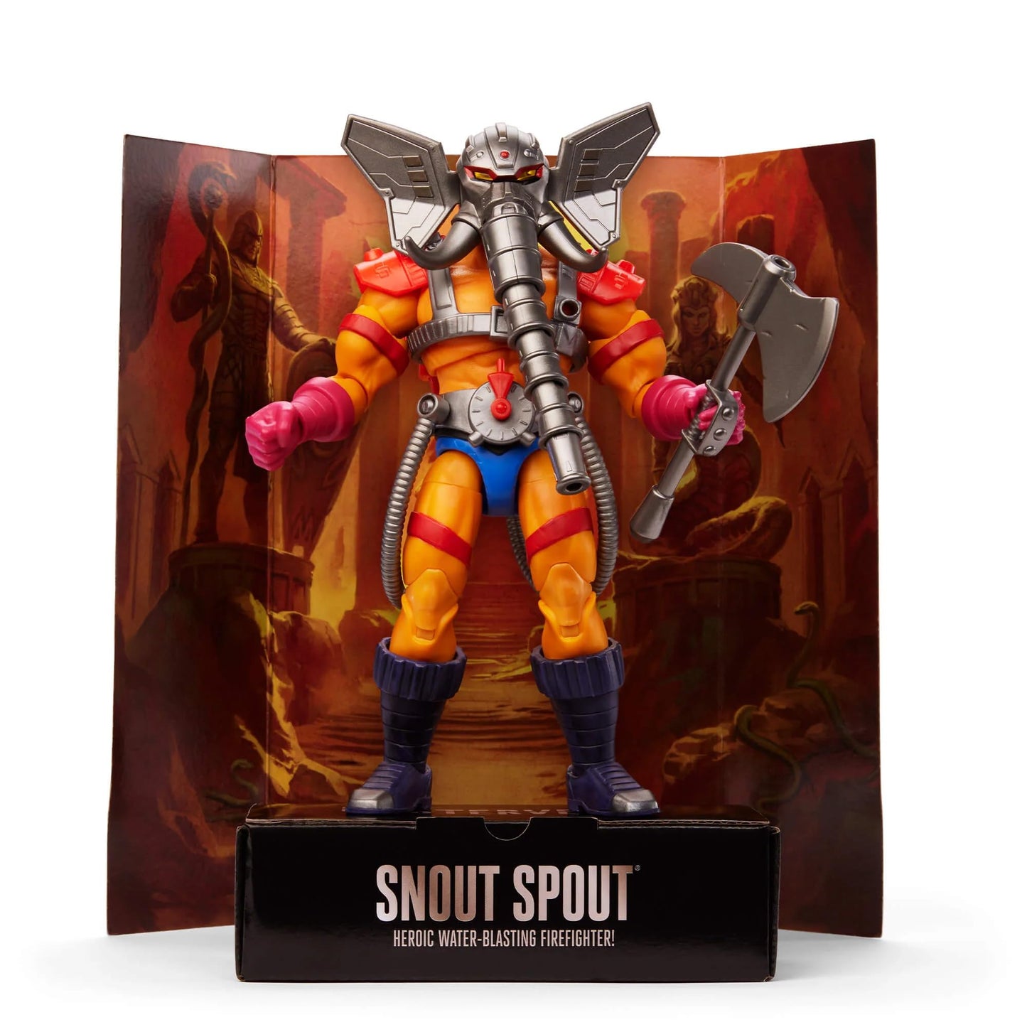 Masters of the Universe Masterverse Snout Spout Exclusive Action Figure – 2024 Limited Edition