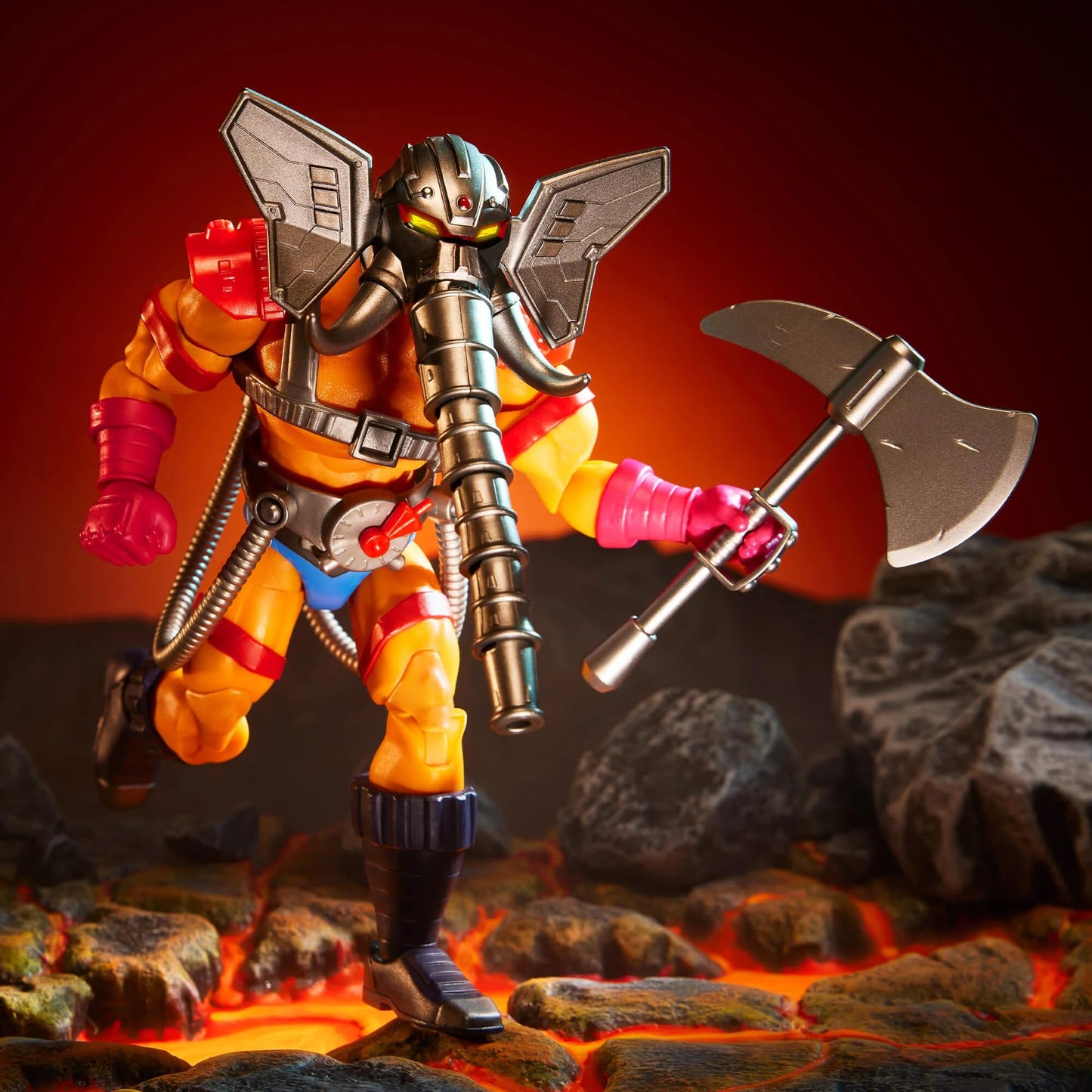 Masters of the Universe Masterverse Snout Spout Exclusive Action Figure – 2024 Limited Edition
